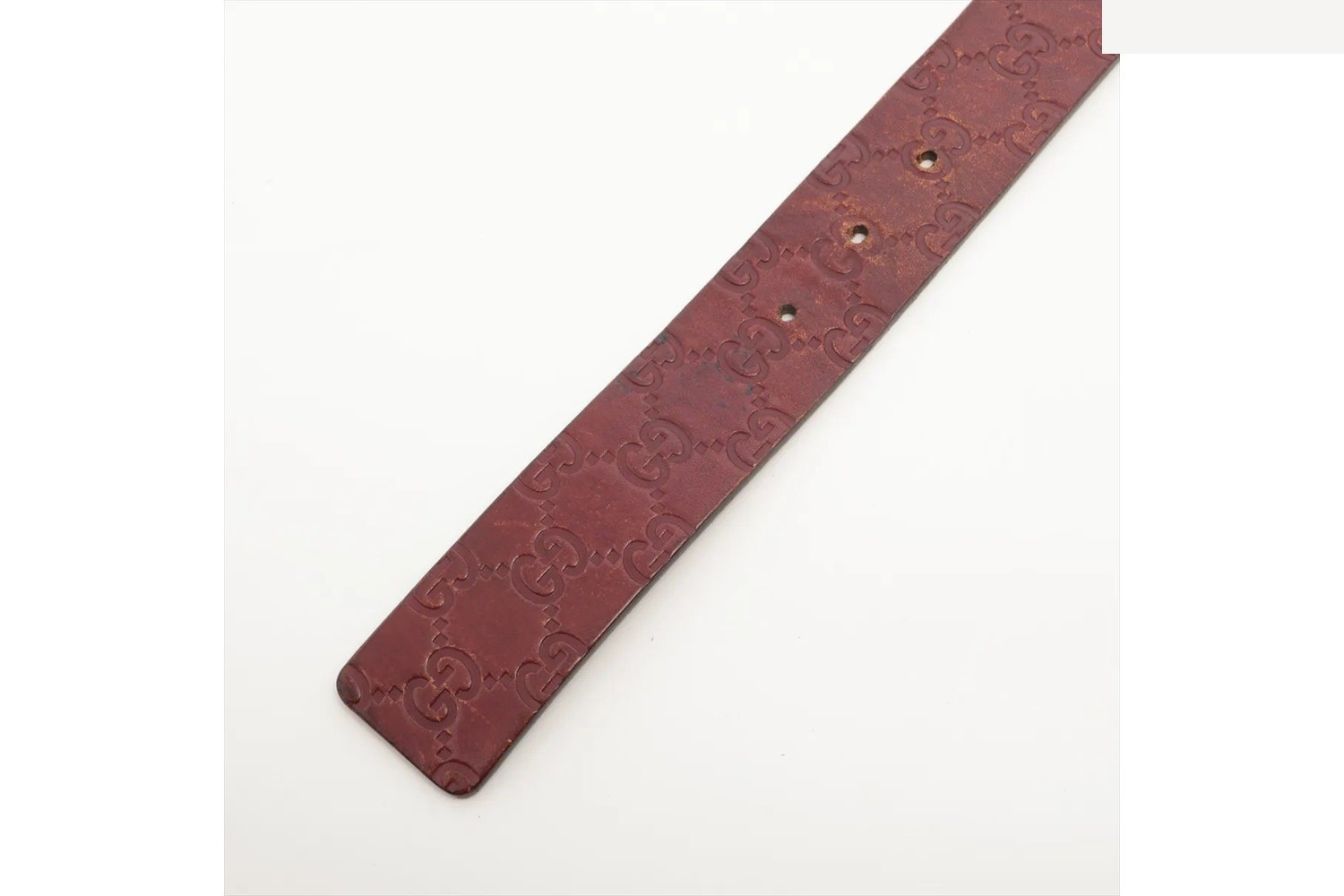 Guccissima 182320 Leather Belt, Genuine Leather — view 3