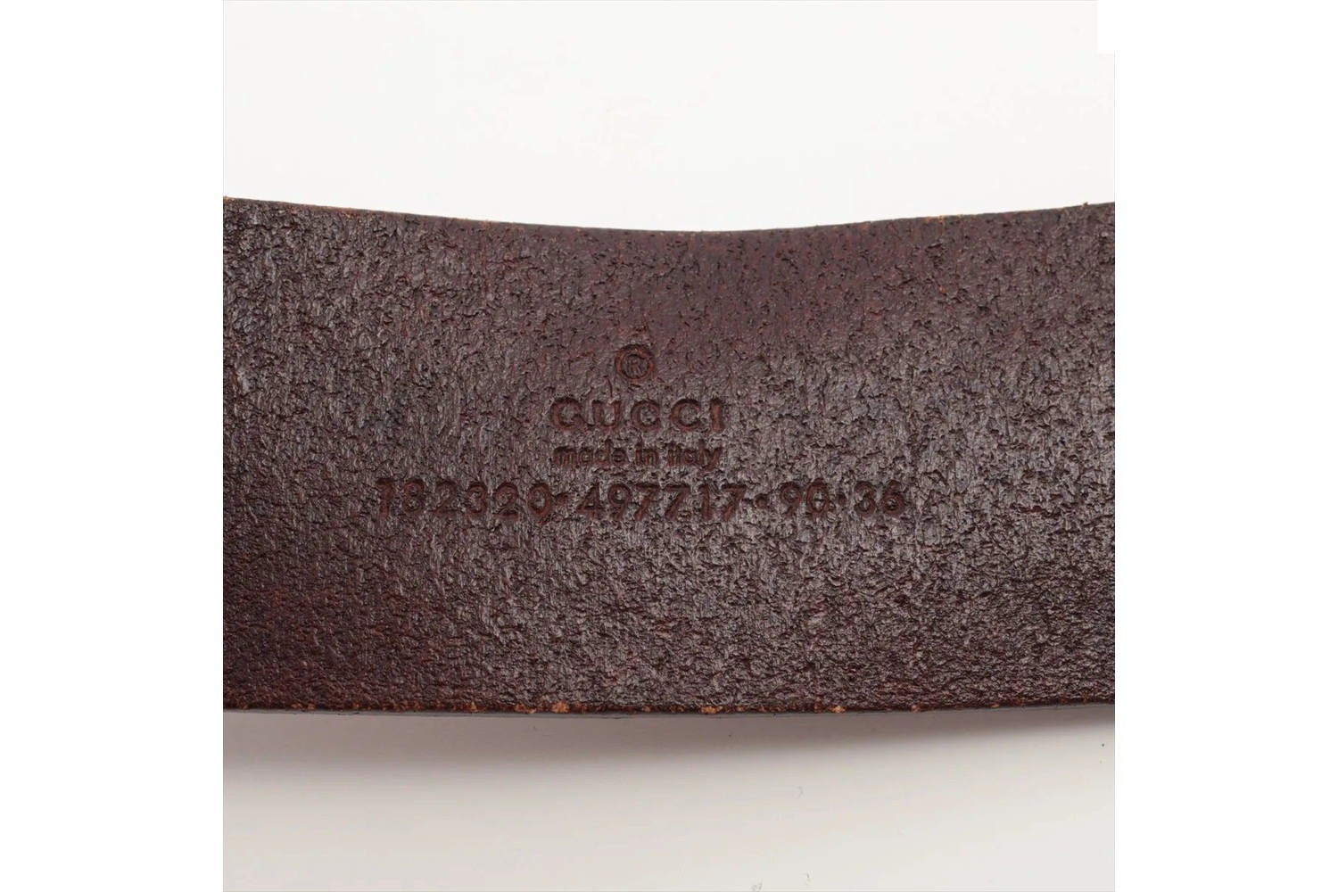 Guccissima 182320 Leather Belt, Genuine Leather — view 5