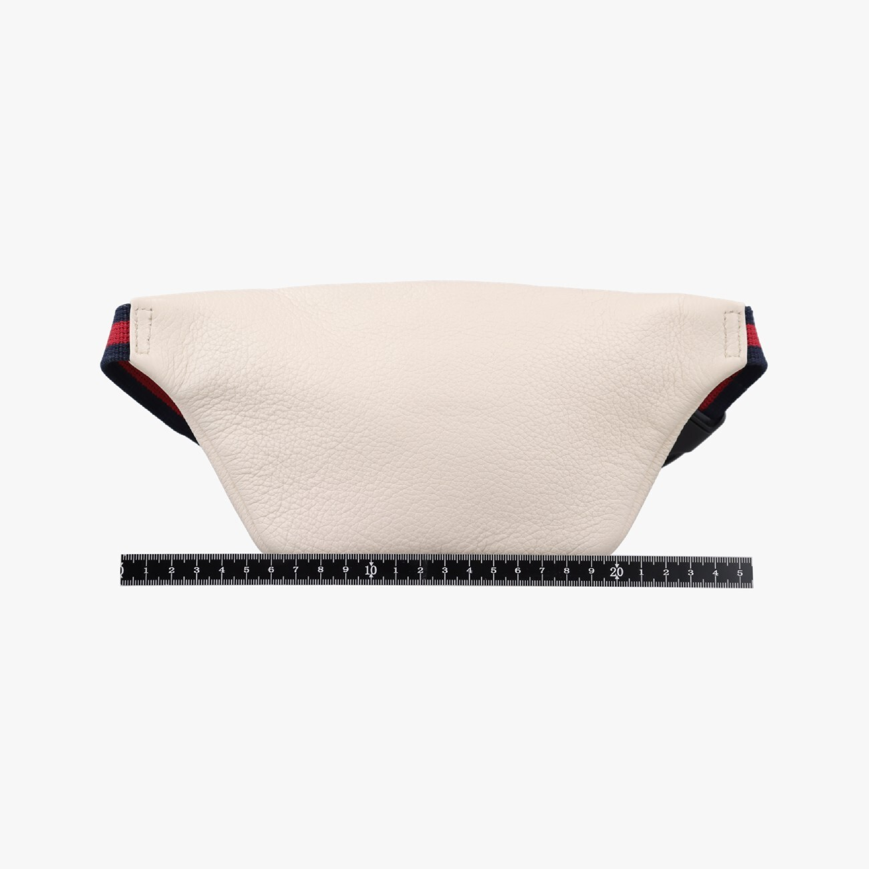 Print White Leather Waist Bag 527792 G028758749 — view 2