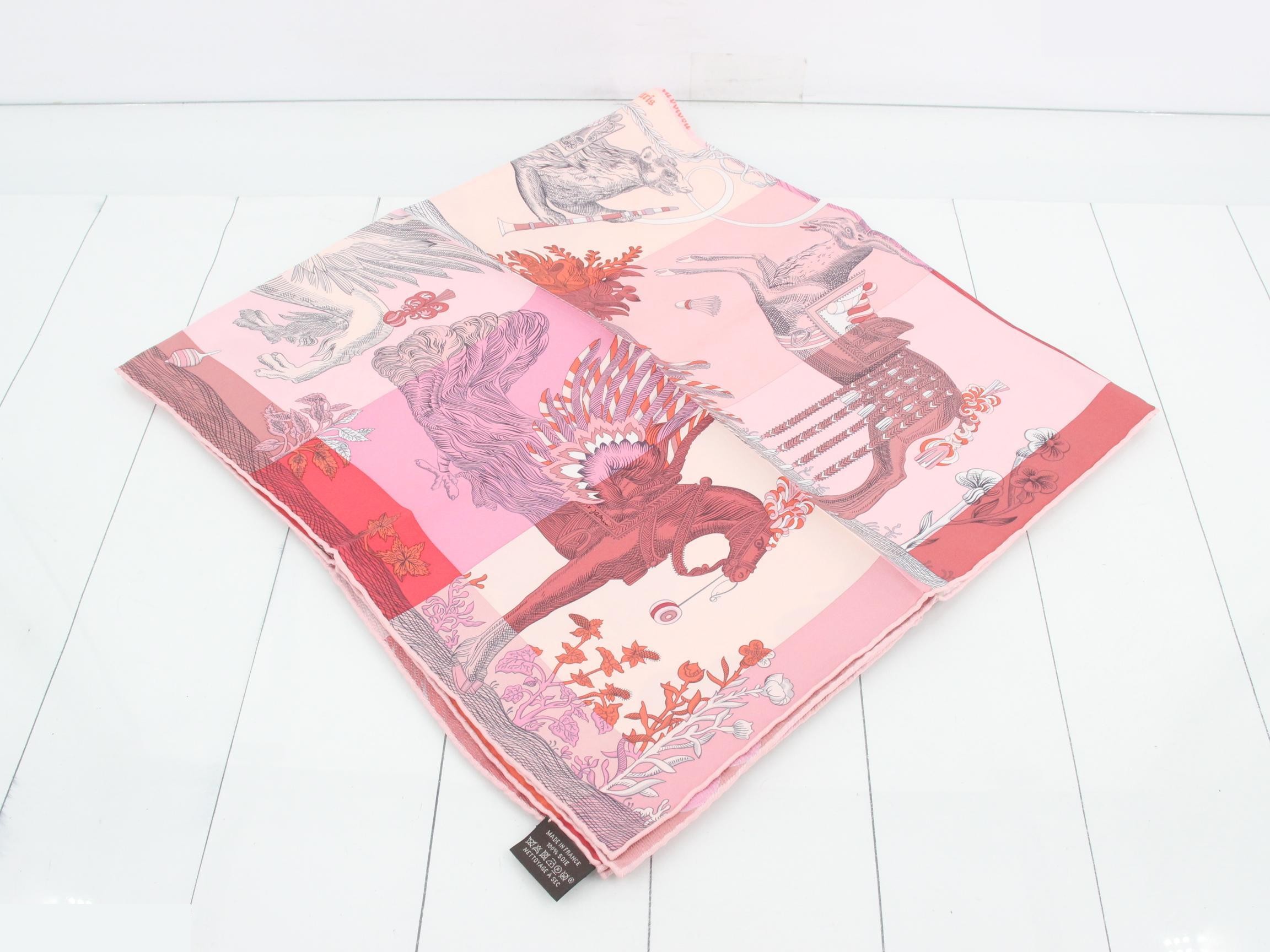 Scarf with tag — view 2