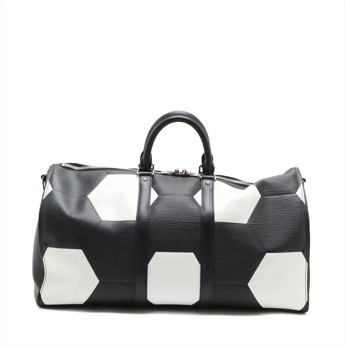 Epi x 2018 FIFA World Cup Keepall Bandouliere 50 M52187 BA2118 Black x White — view 2