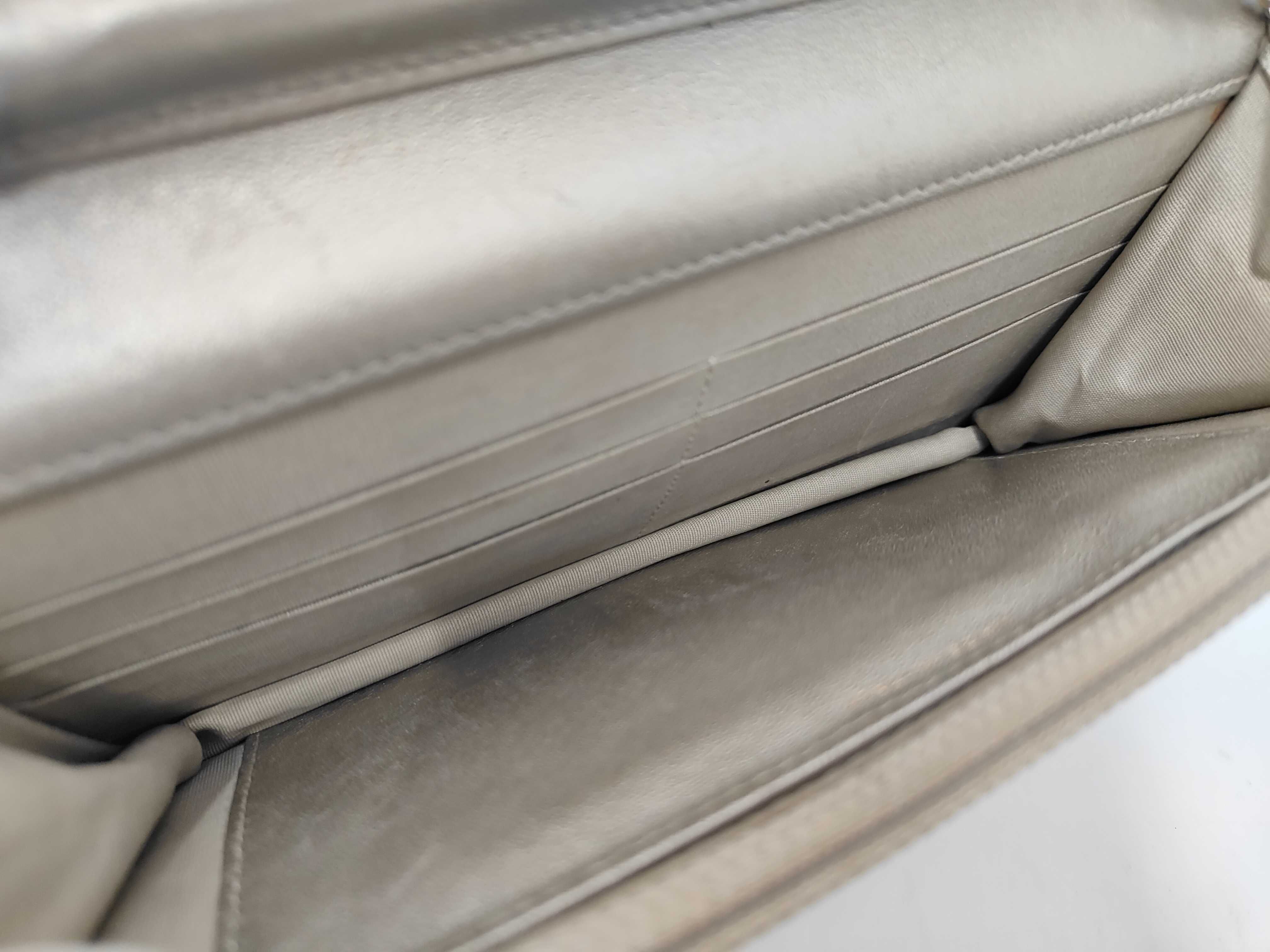 Mademoiselle Chain Wallet, Silver, with original seal, serial number in the 24 range, Shoulder Bag — view 9