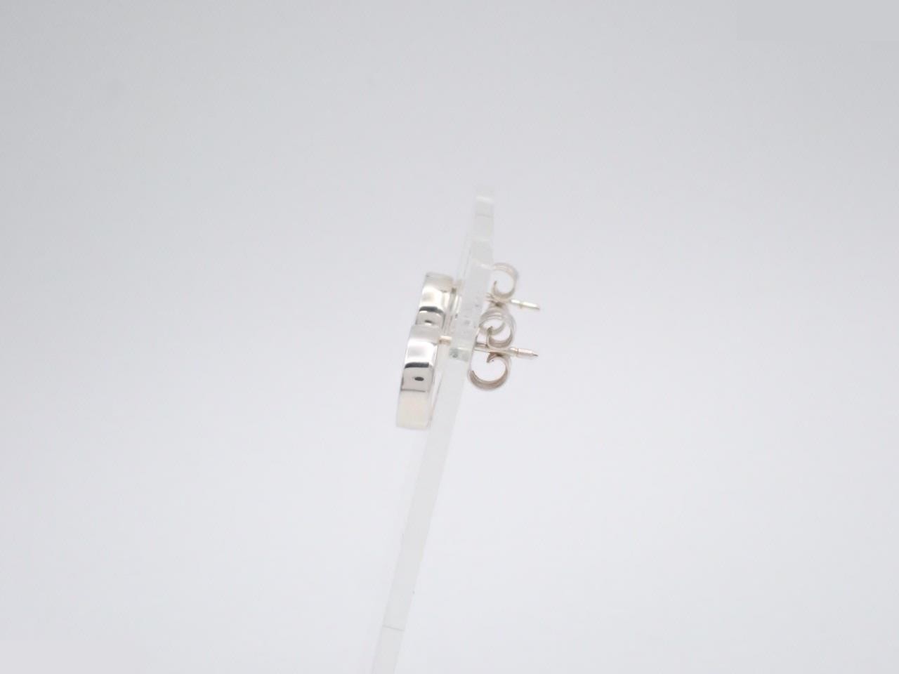 Interlocking earrings silver 925/3.6g — view 3