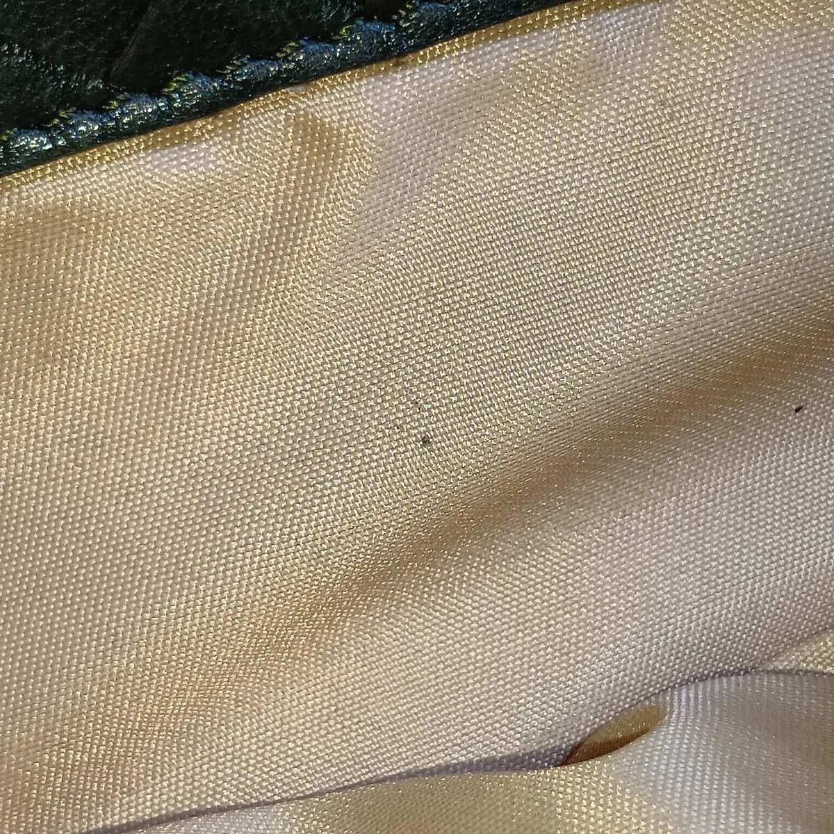Intrecciato Leather Shoulder Bag, Green — view 14