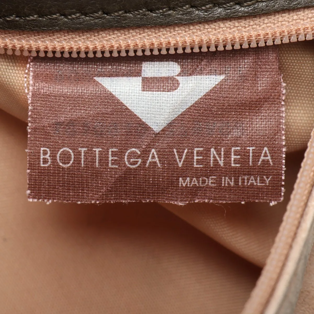 Intrecciato Leather Shoulder Bag, Green — view 10