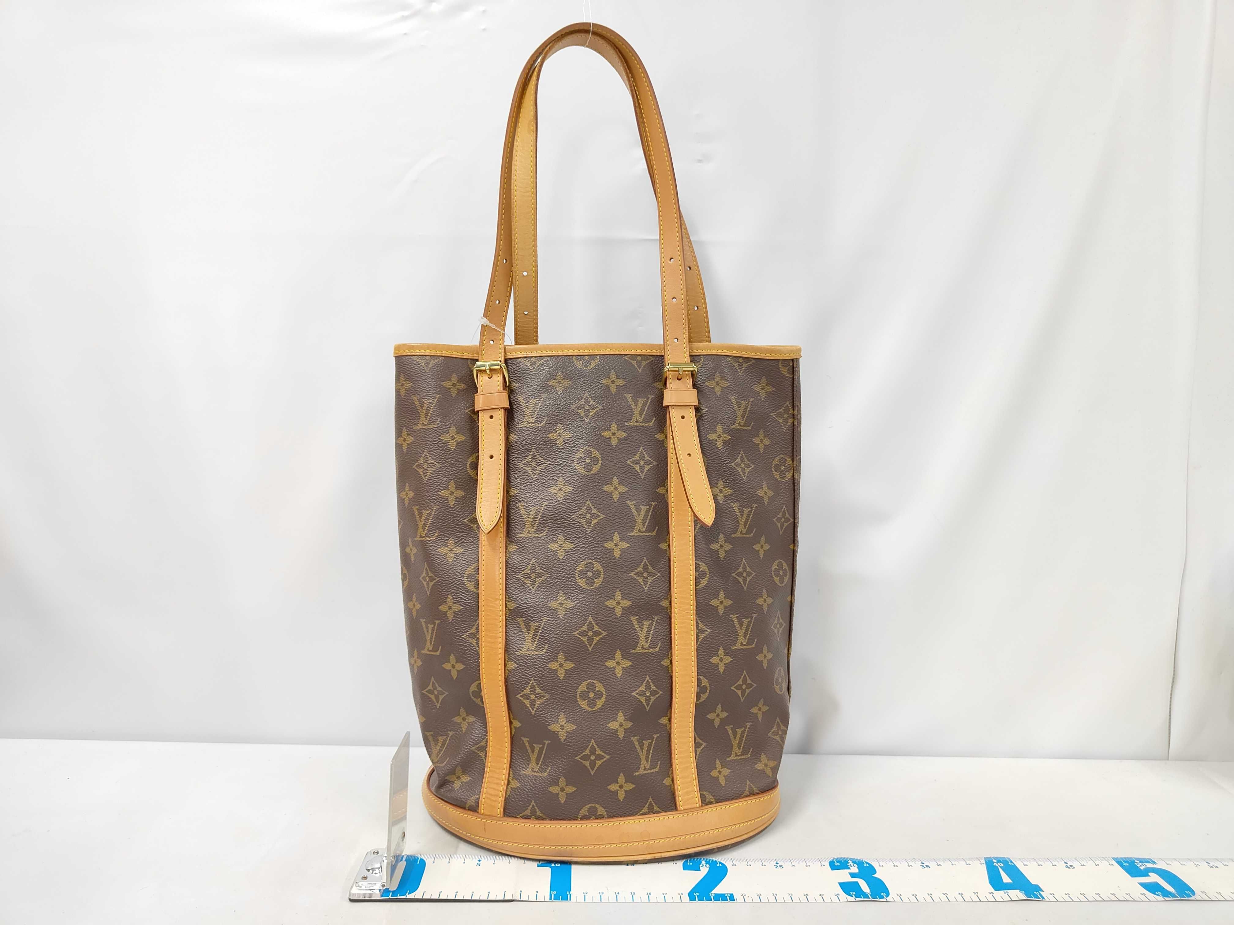 Monogram Bucket Tote Bag — view 2