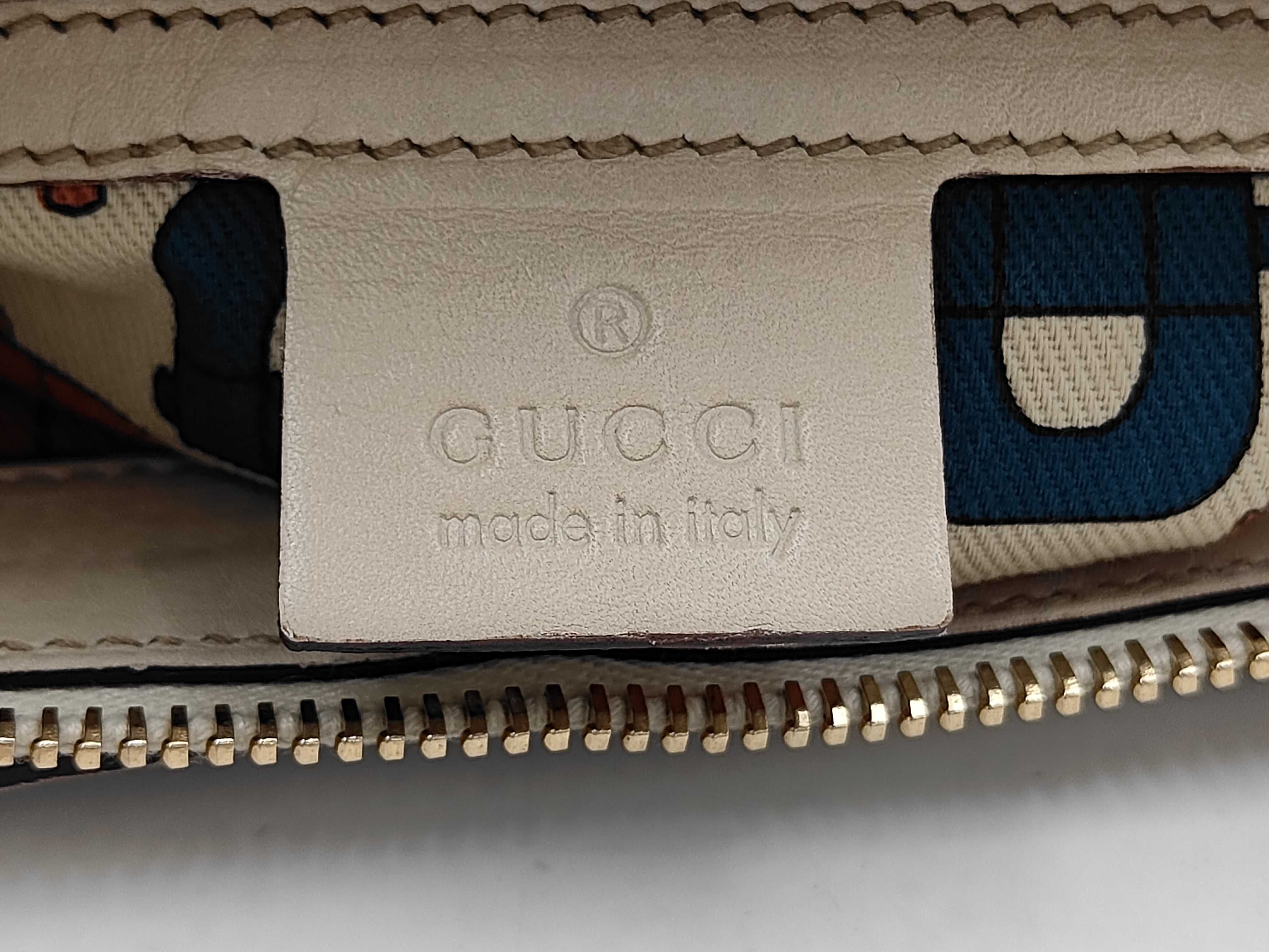Guccissima 145826 Horsebit Hobo Calfskin Ivory 38x27x3cm Shoulder Bag — view 13