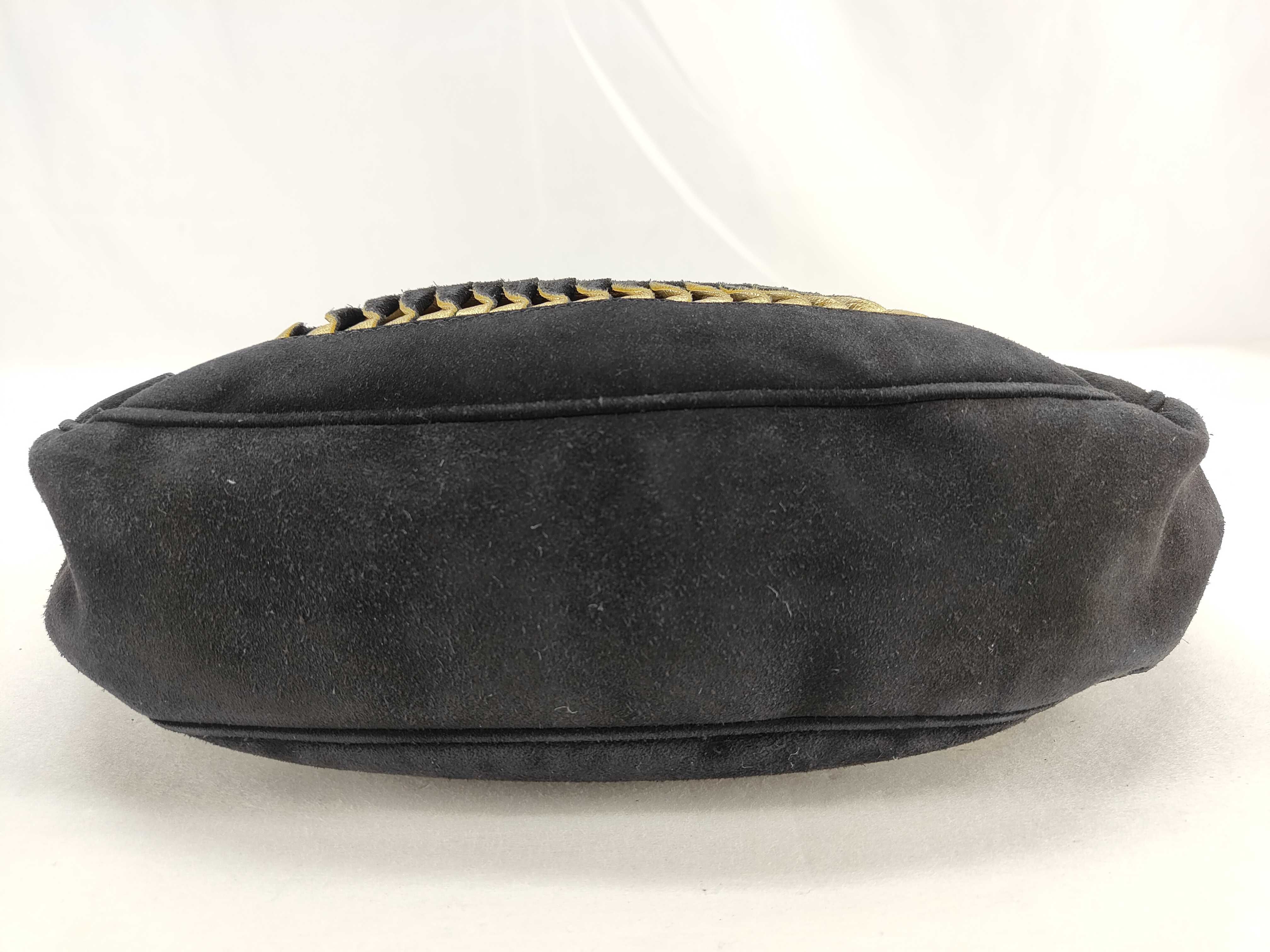 Black Suede Shoulder Bag — view 10