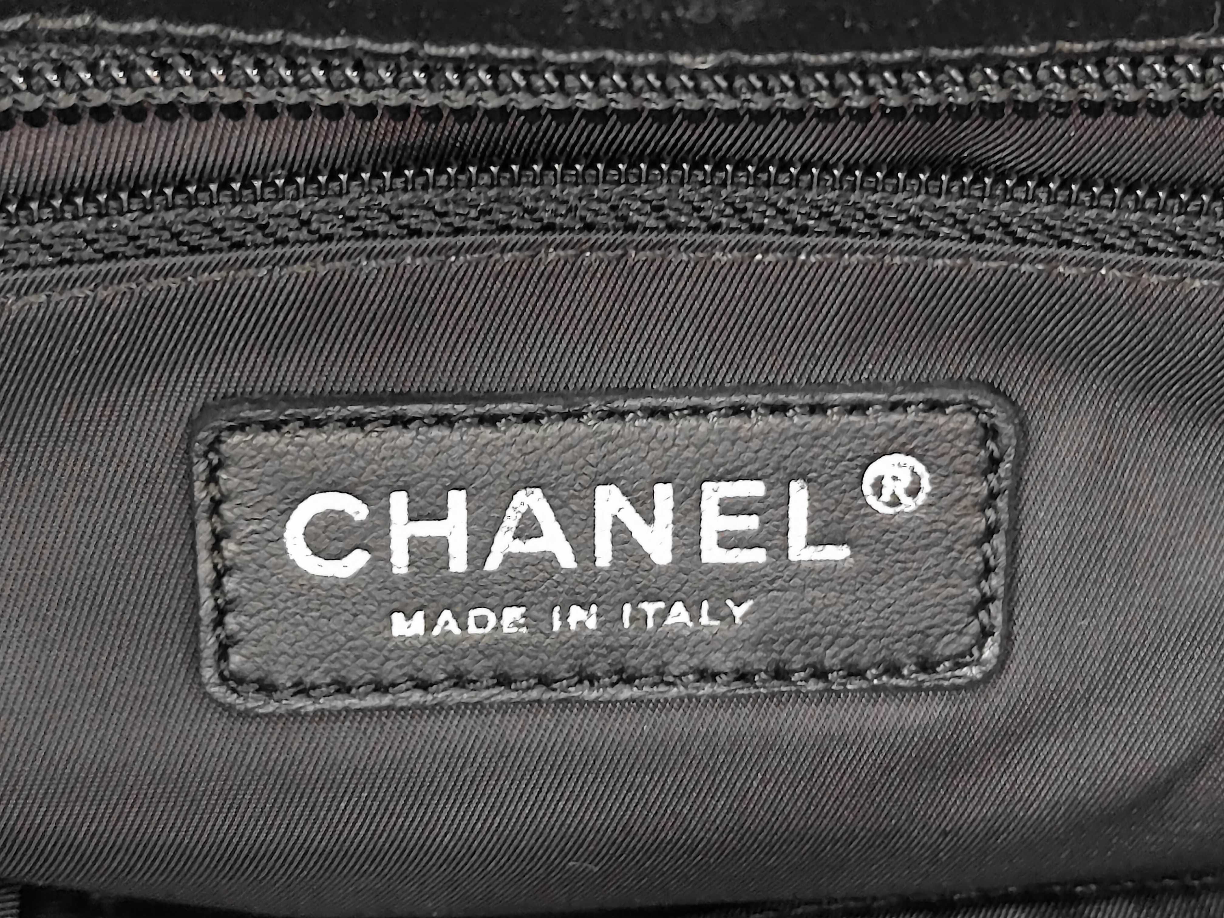 Paris Biarritz GM Coated Canvas Tote Bag, Black with Silver Hardware, 11540081 (Tote Bag) — view 11