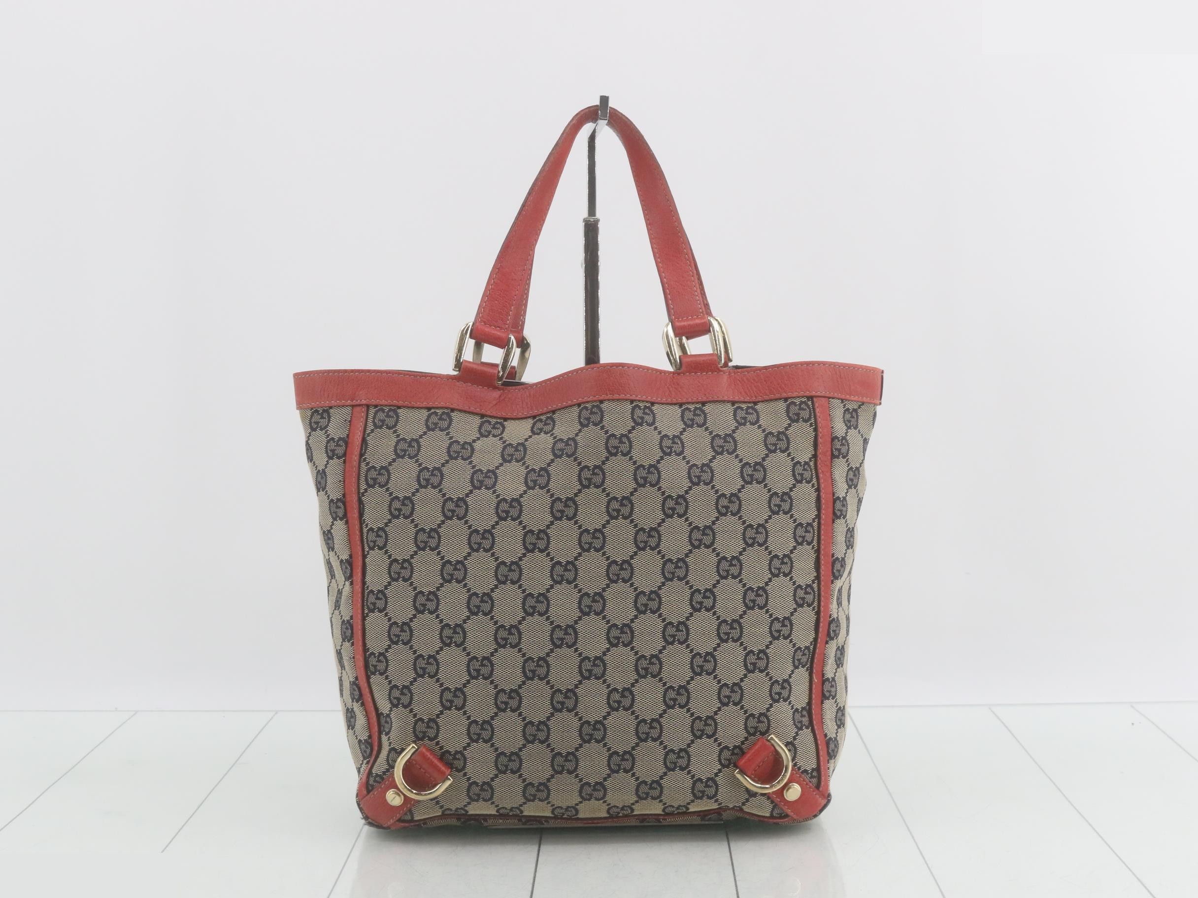 Abbey GG Canvas Tote Bag 130739 — view 2