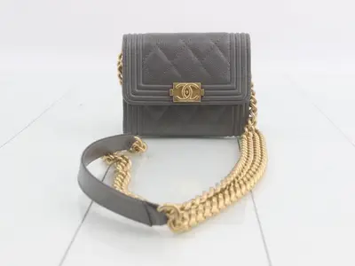 Matelassé Chain Coin Purse