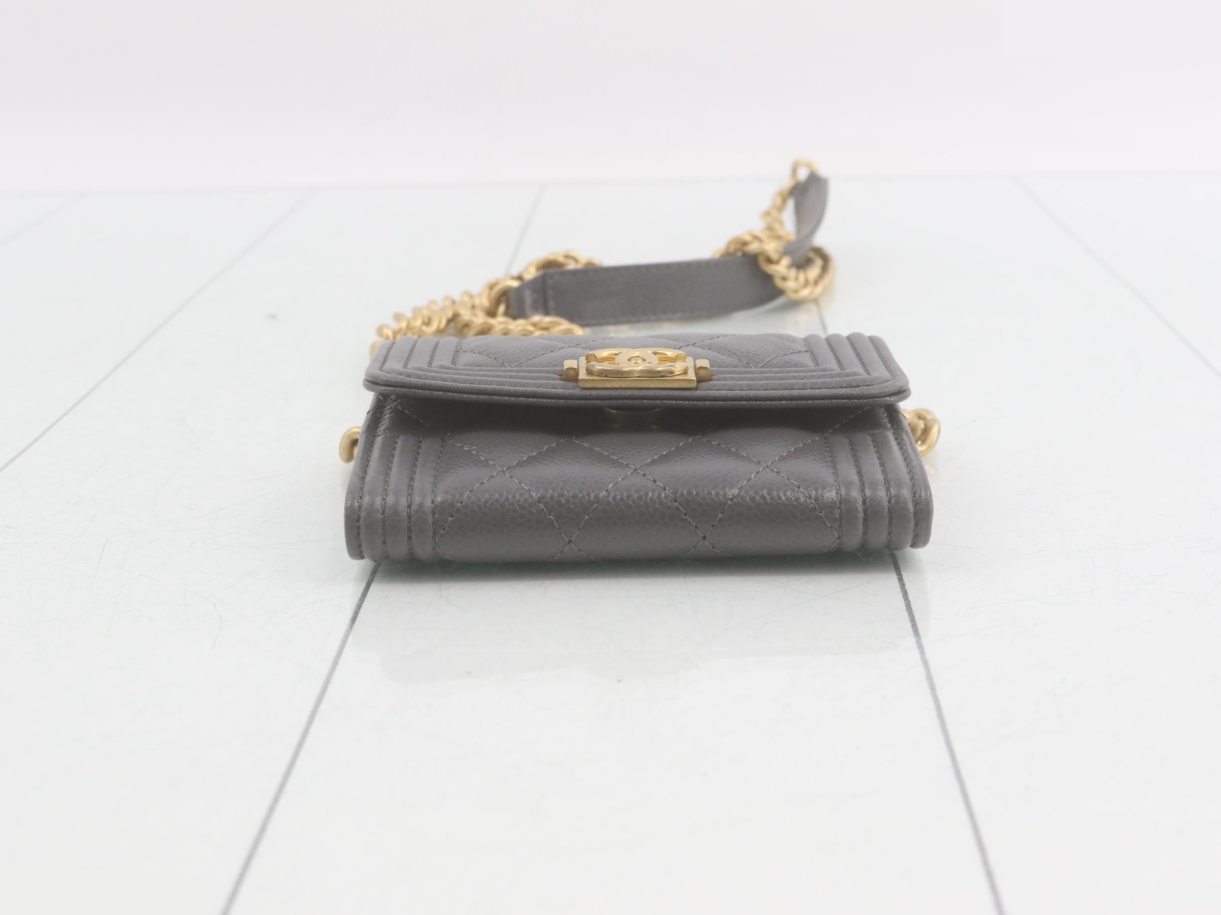 Matelassé Chain Coin Purse — view 3