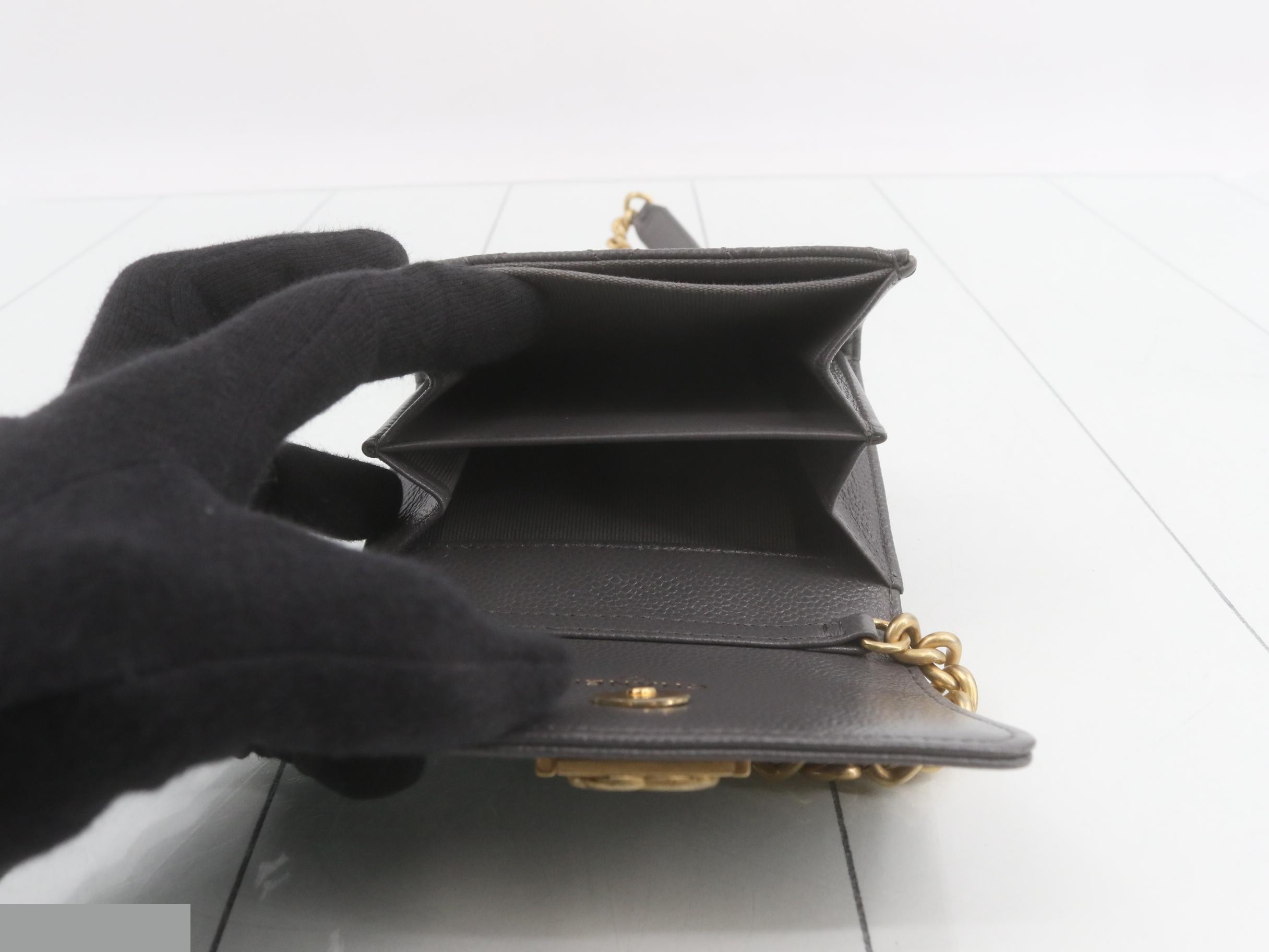 Matelassé Chain Coin Purse — view 4