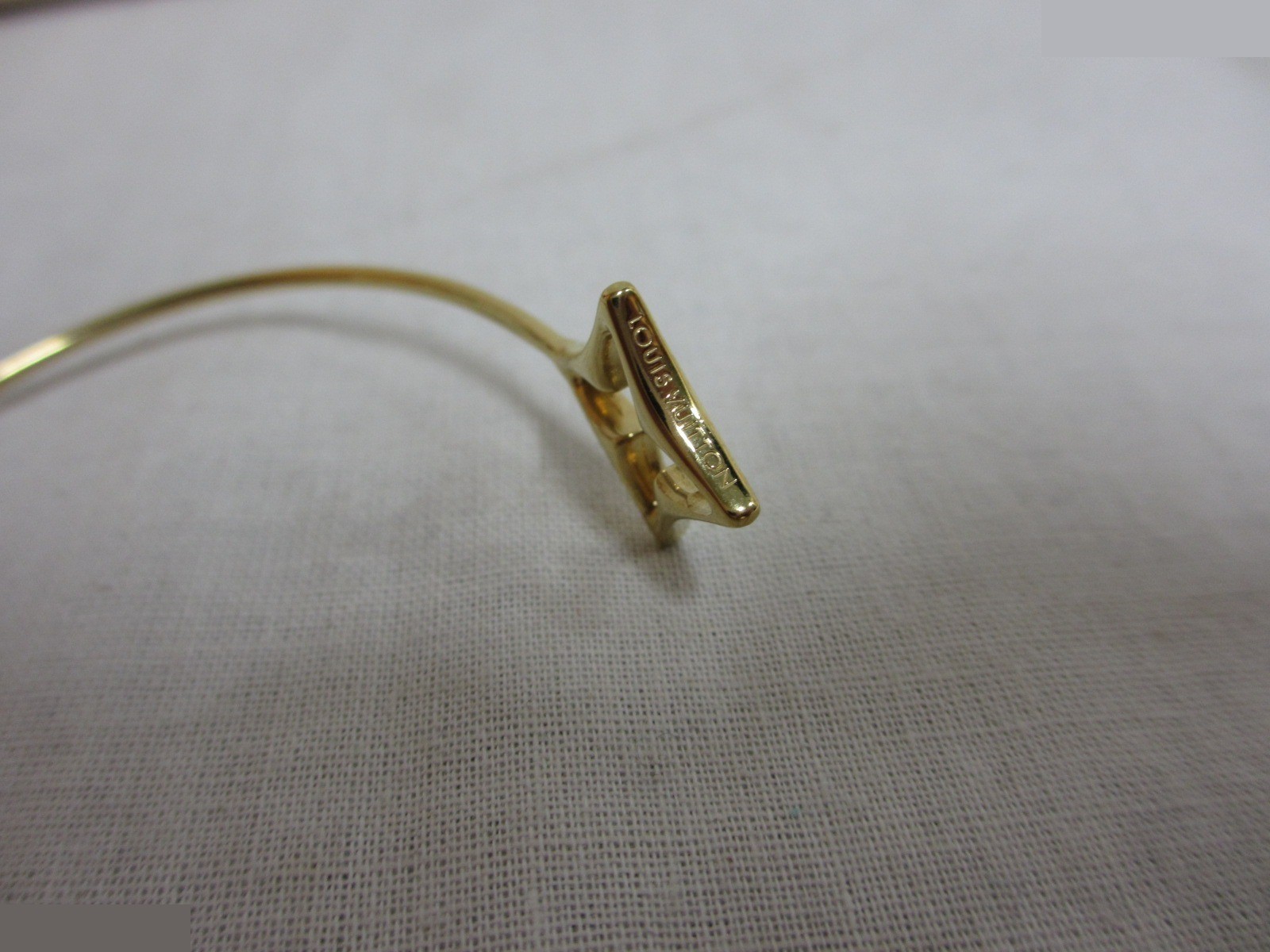 M1025S Bangle, Rigid, LV Flower, Size: S — view 2
