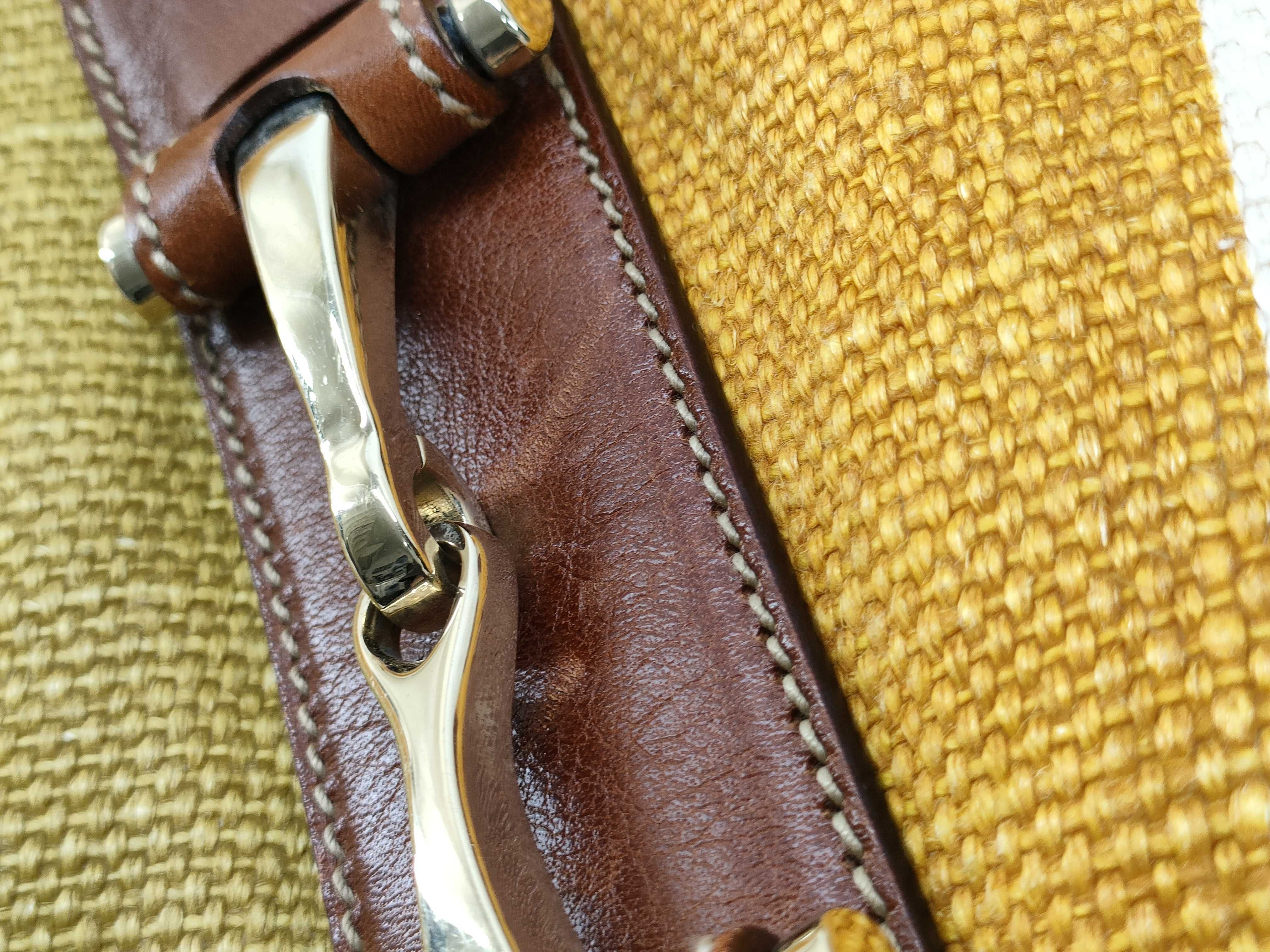 Horsebit Tote Bag, Canvas and Leather, 137621 Tote Bag — view 15