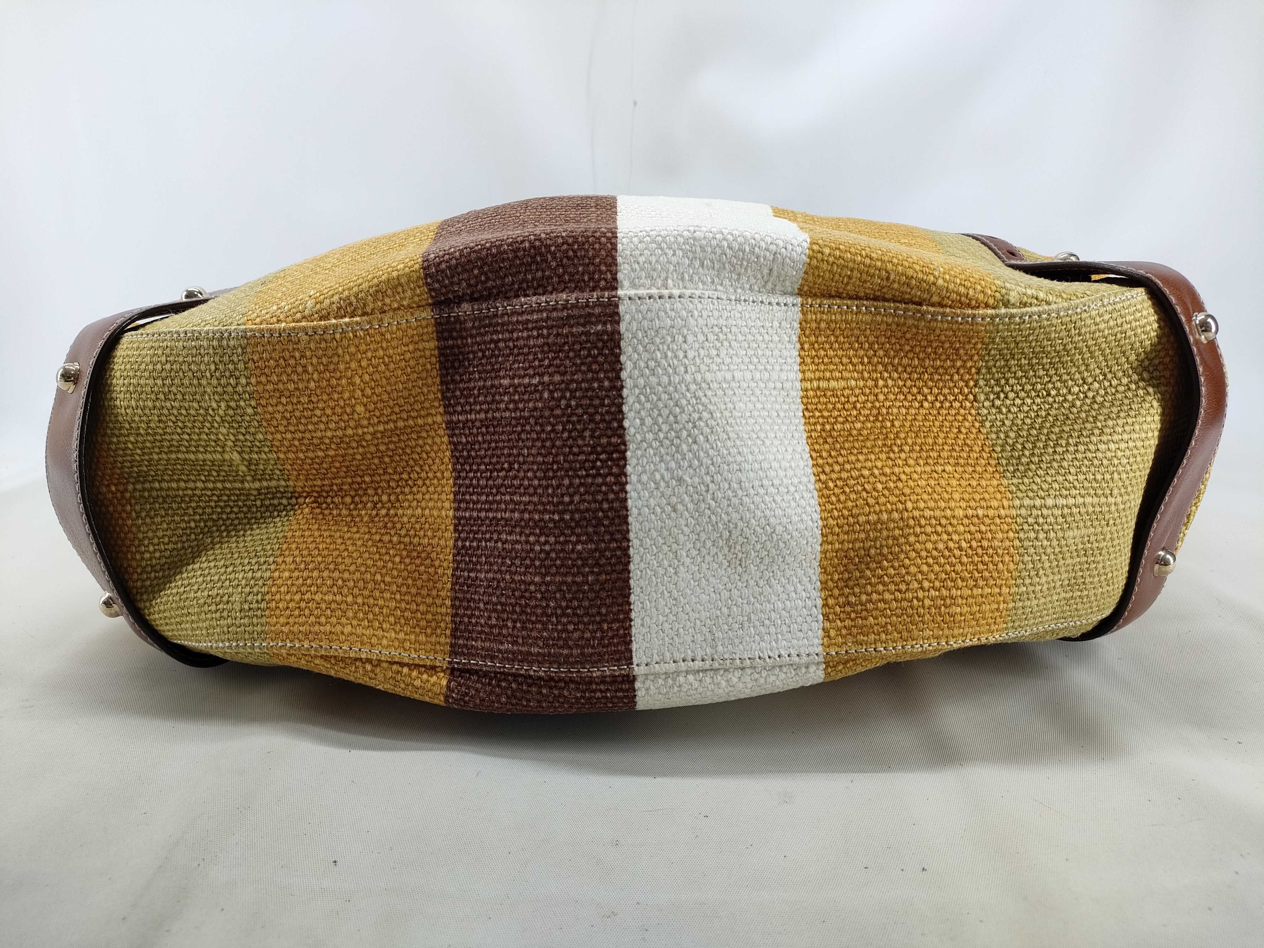 Horsebit Tote Bag, Canvas and Leather, 137621 Tote Bag — view 3