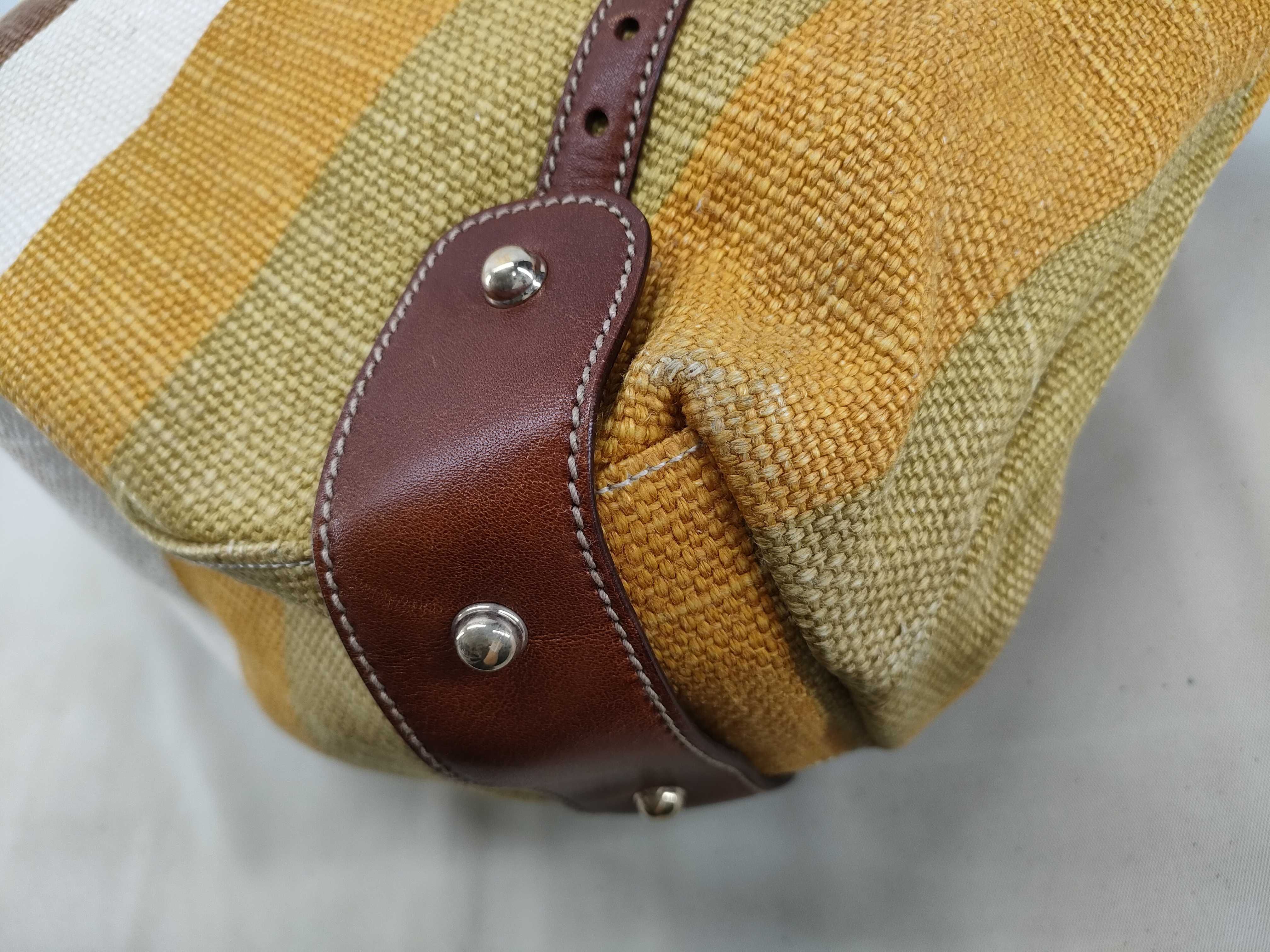 Horsebit Tote Bag, Canvas and Leather, 137621 Tote Bag — view 4