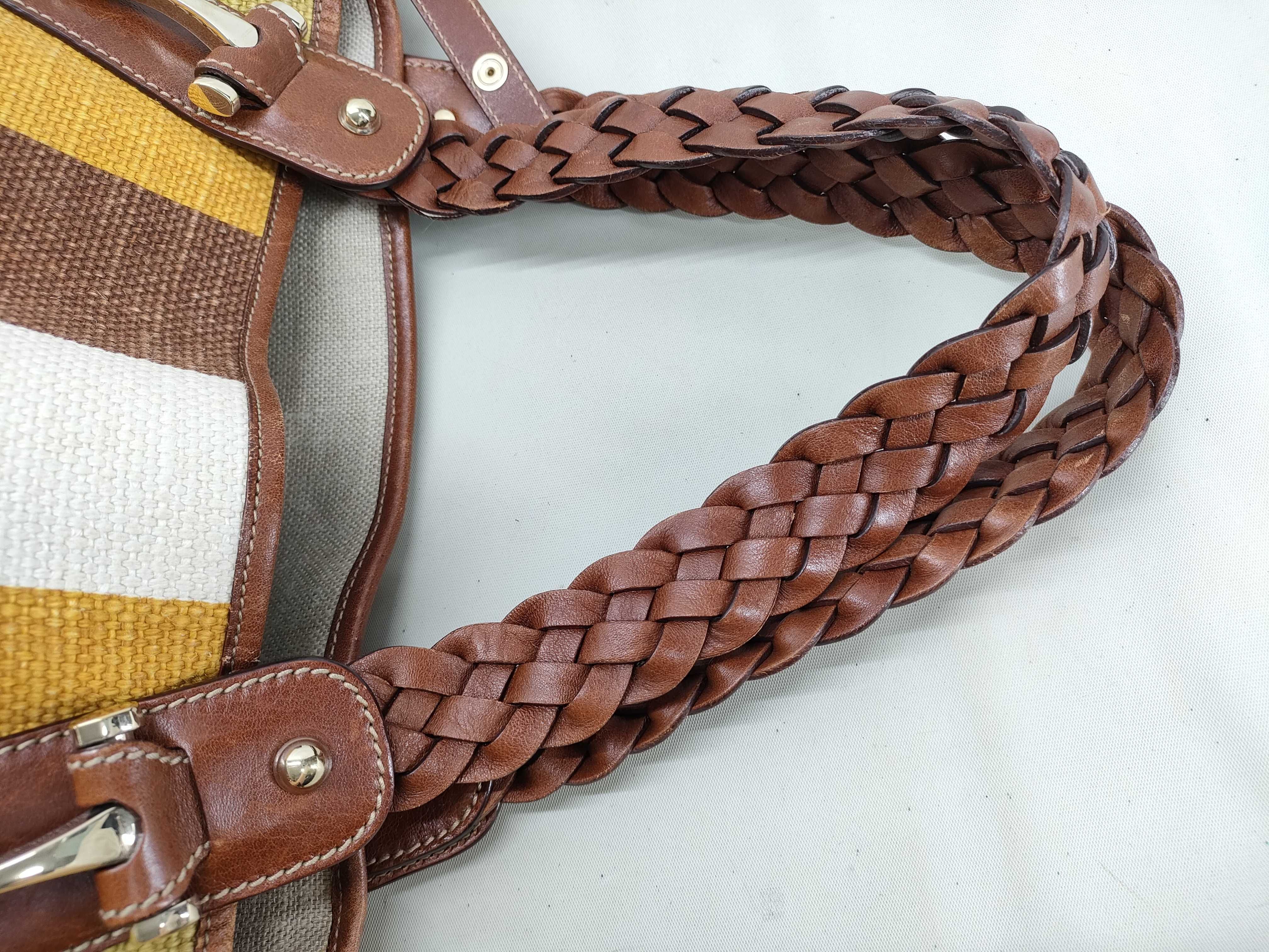 Horsebit Tote Bag, Canvas and Leather, 137621 Tote Bag — view 5