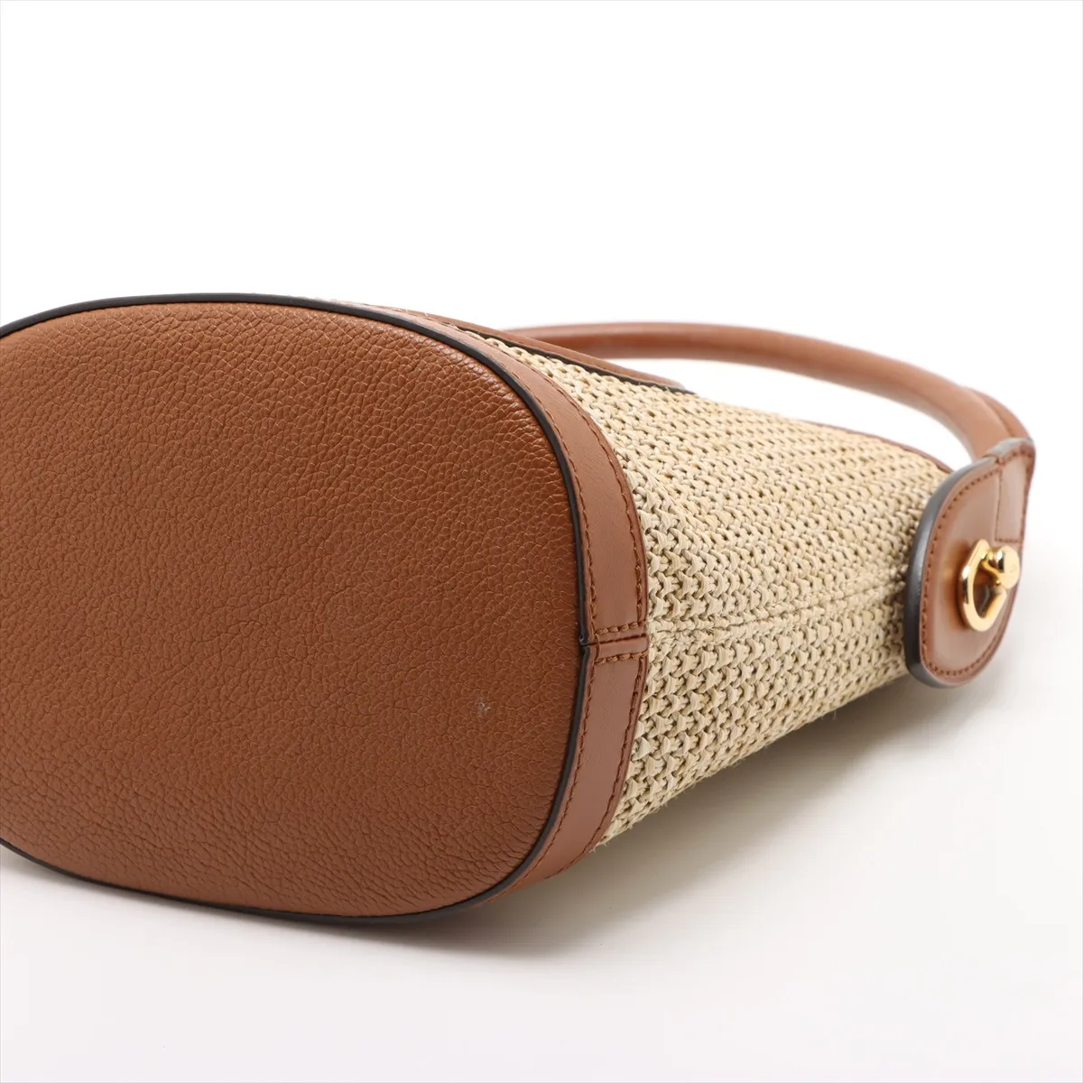 LV Logo Petit Bucket M59962 Brown RFID Reactive — view 3