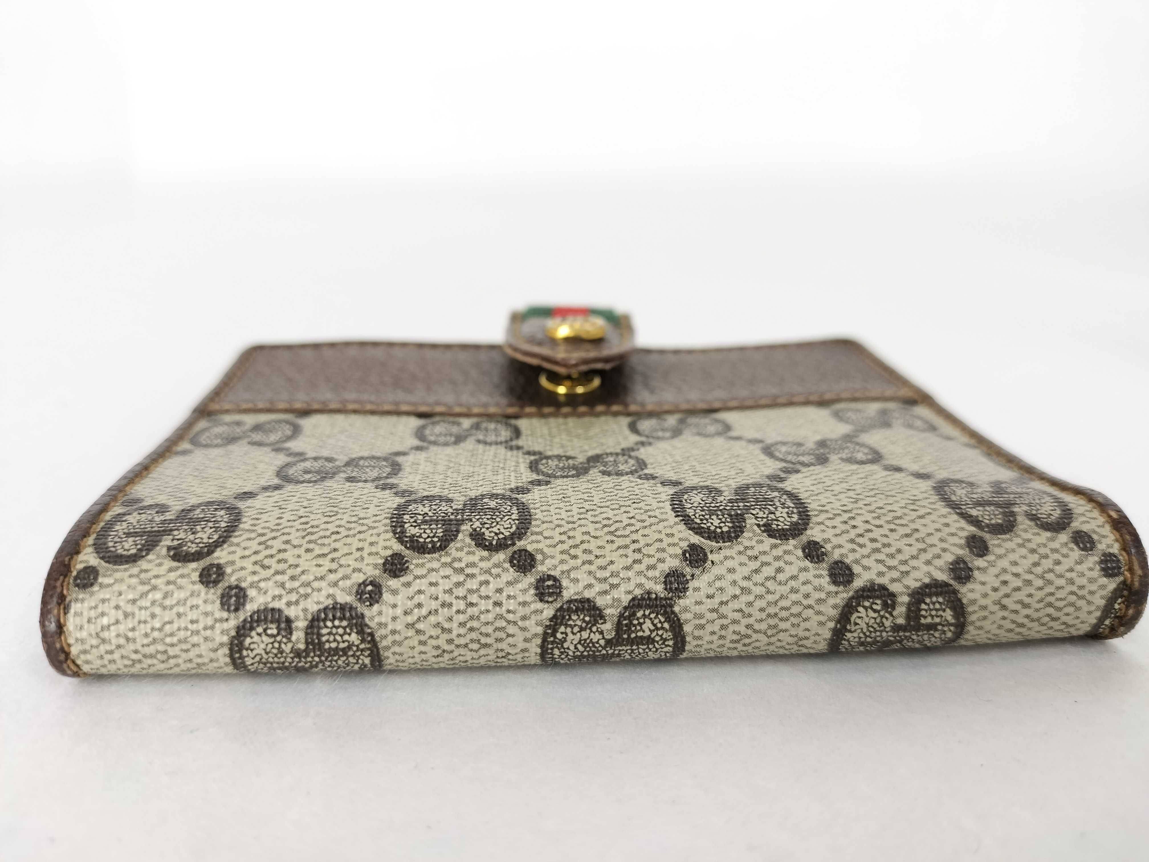 GG Supreme Sherry Folding Wallet — view 3