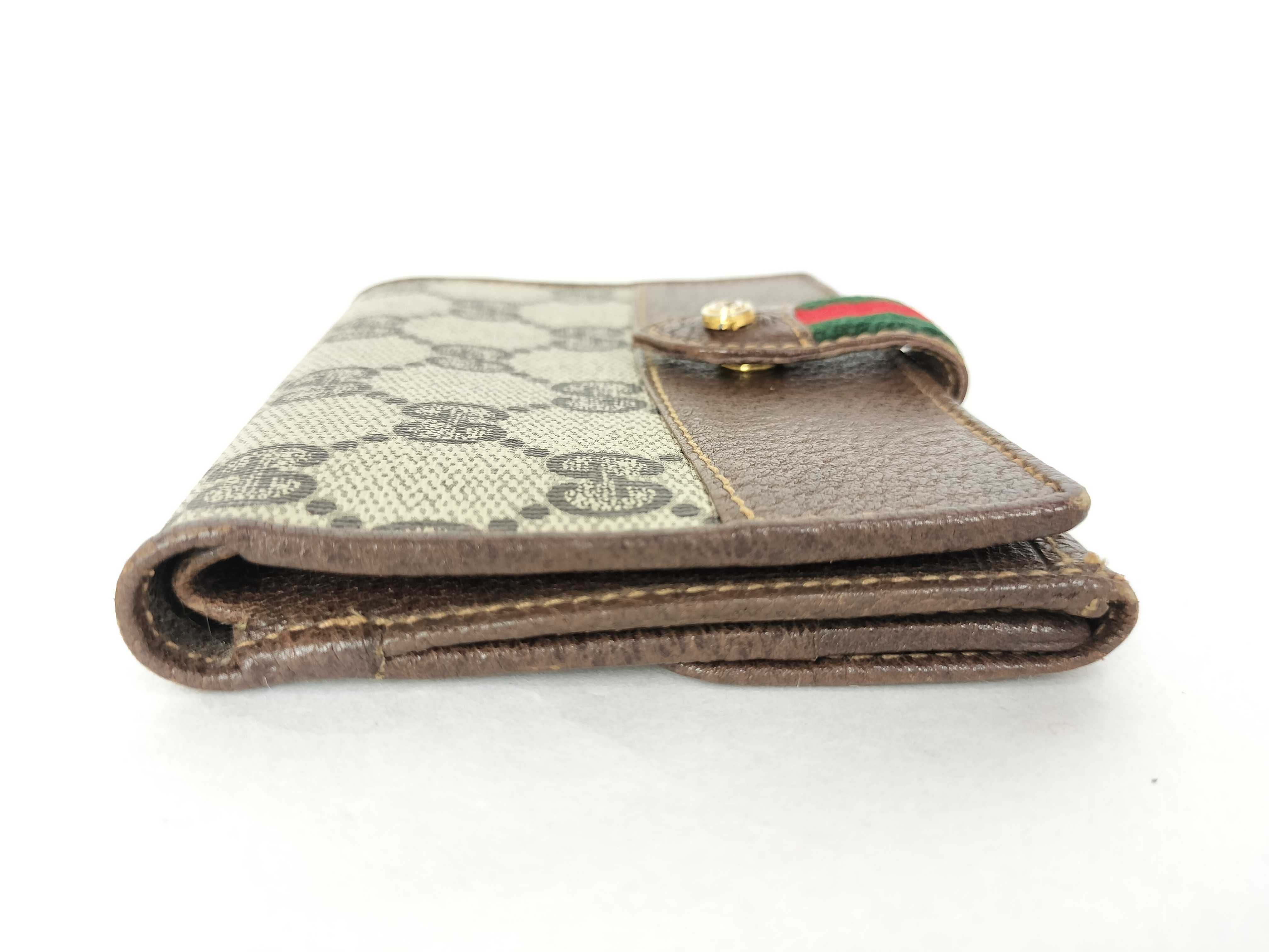 GG Supreme Sherry Folding Wallet — view 5