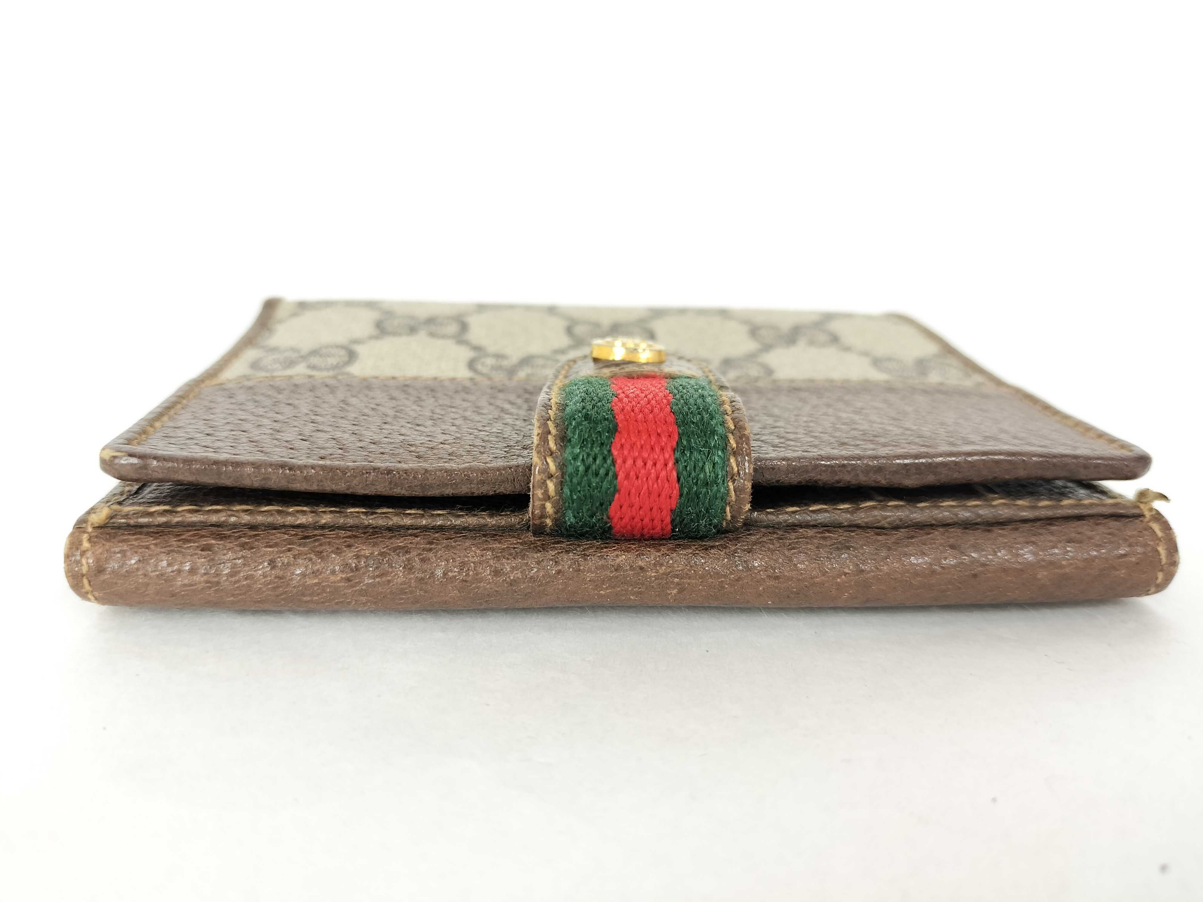 GG Supreme Sherry Folding Wallet — view 6
