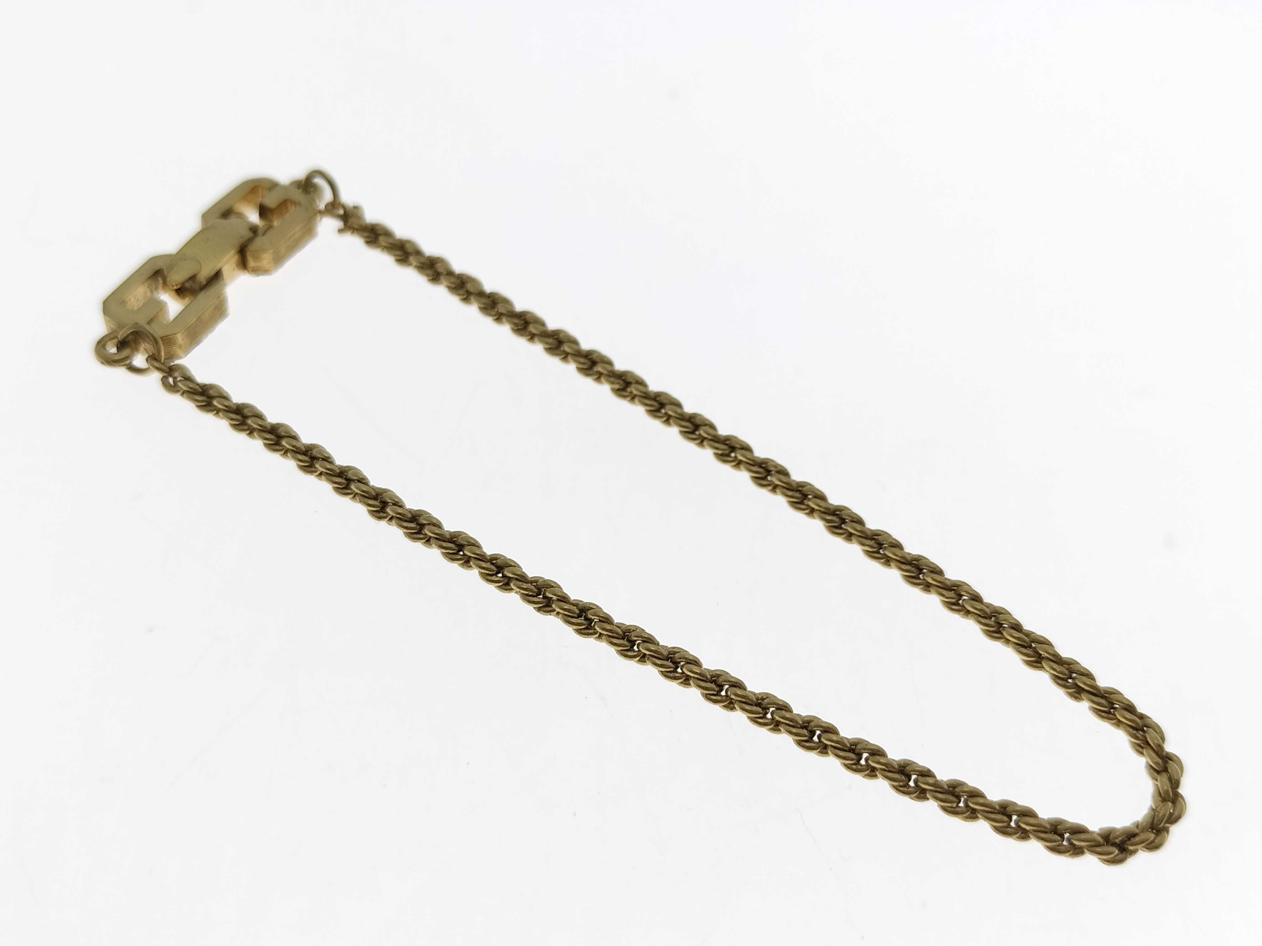 Rope Twist Gold Bracelet (Bracelet/Bangle) — view 2