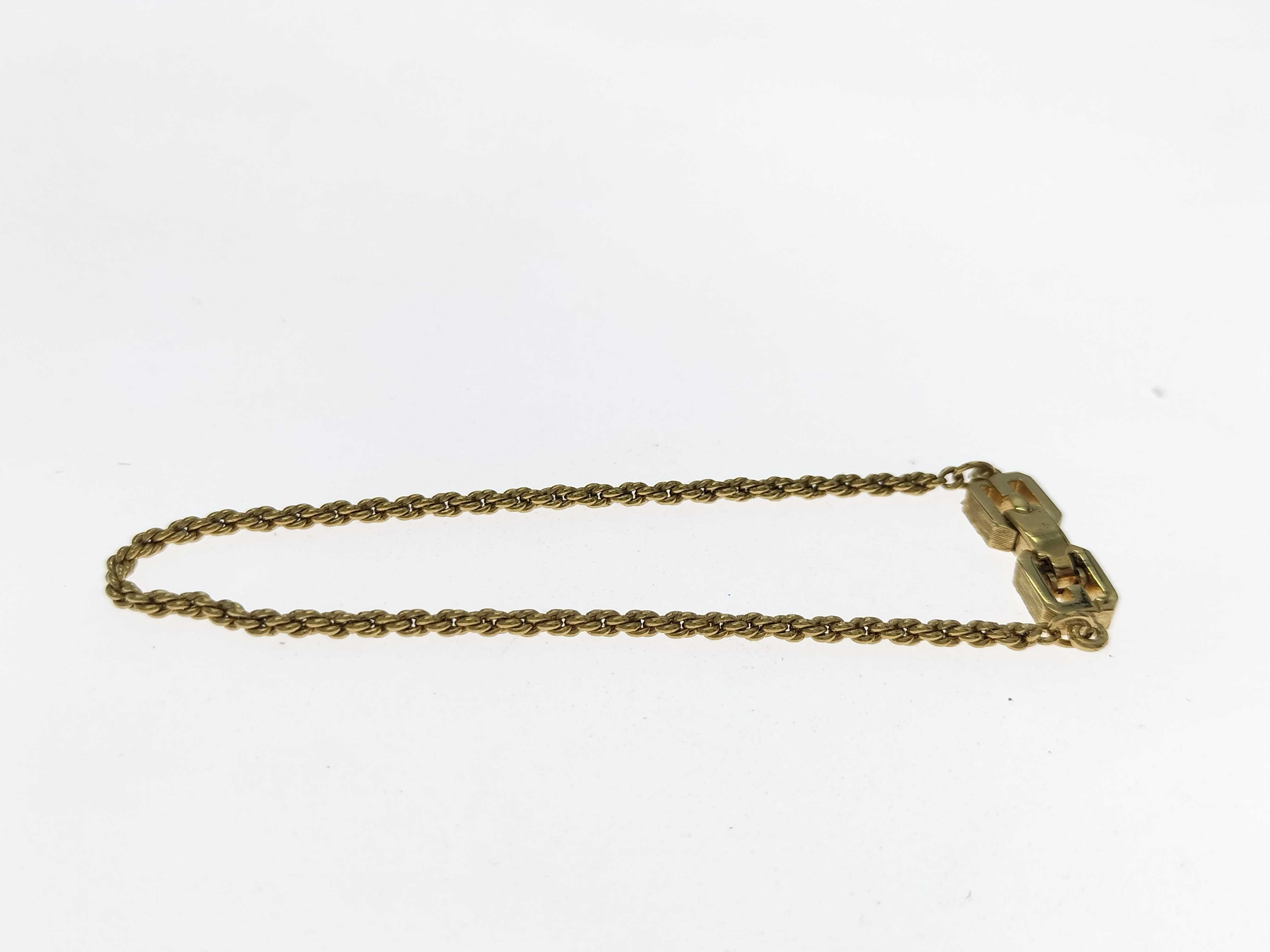 Rope Twist Gold Bracelet (Bracelet/Bangle) — view 3