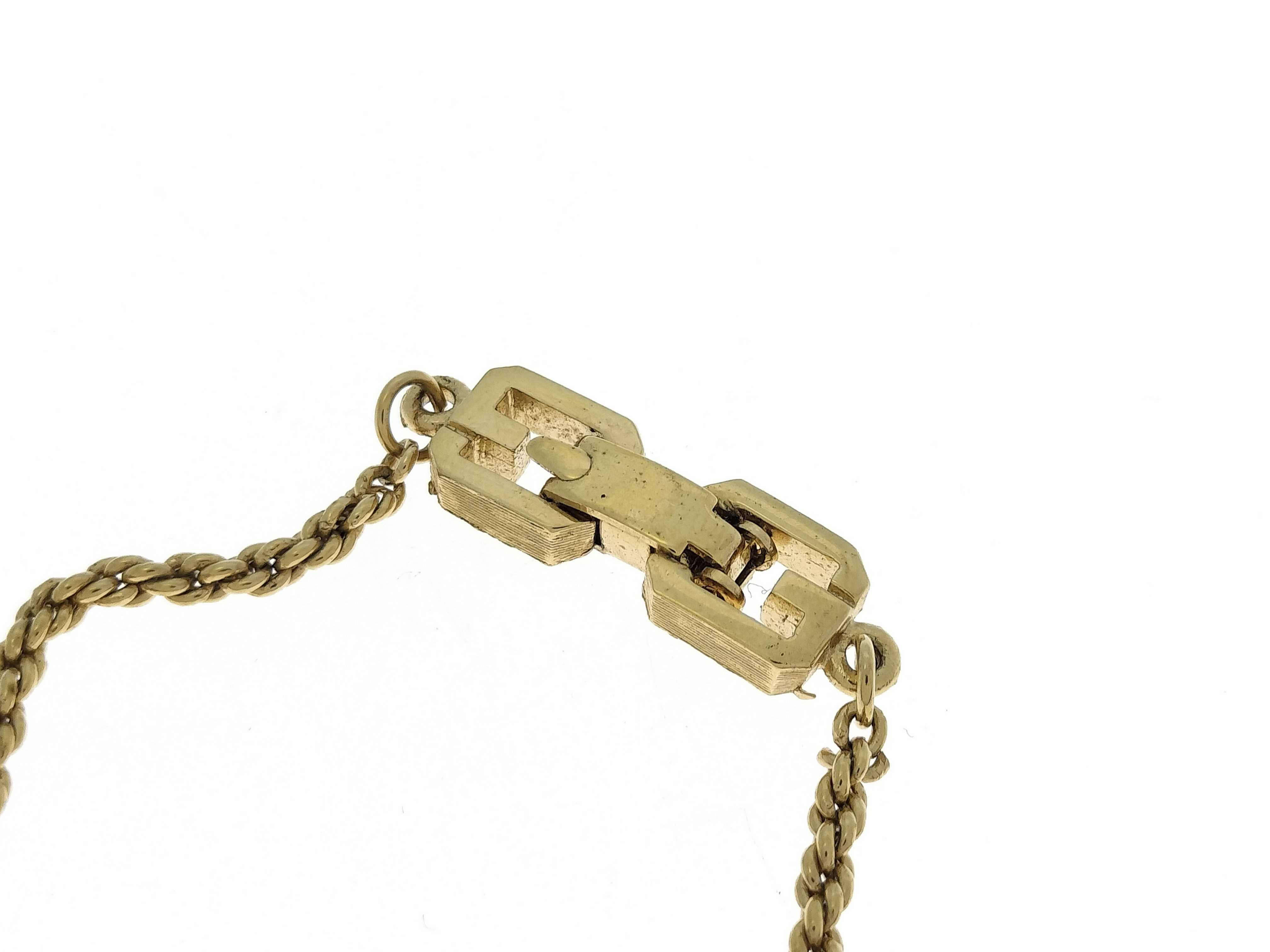 Rope Twist Gold Bracelet (Bracelet/Bangle) — view 5