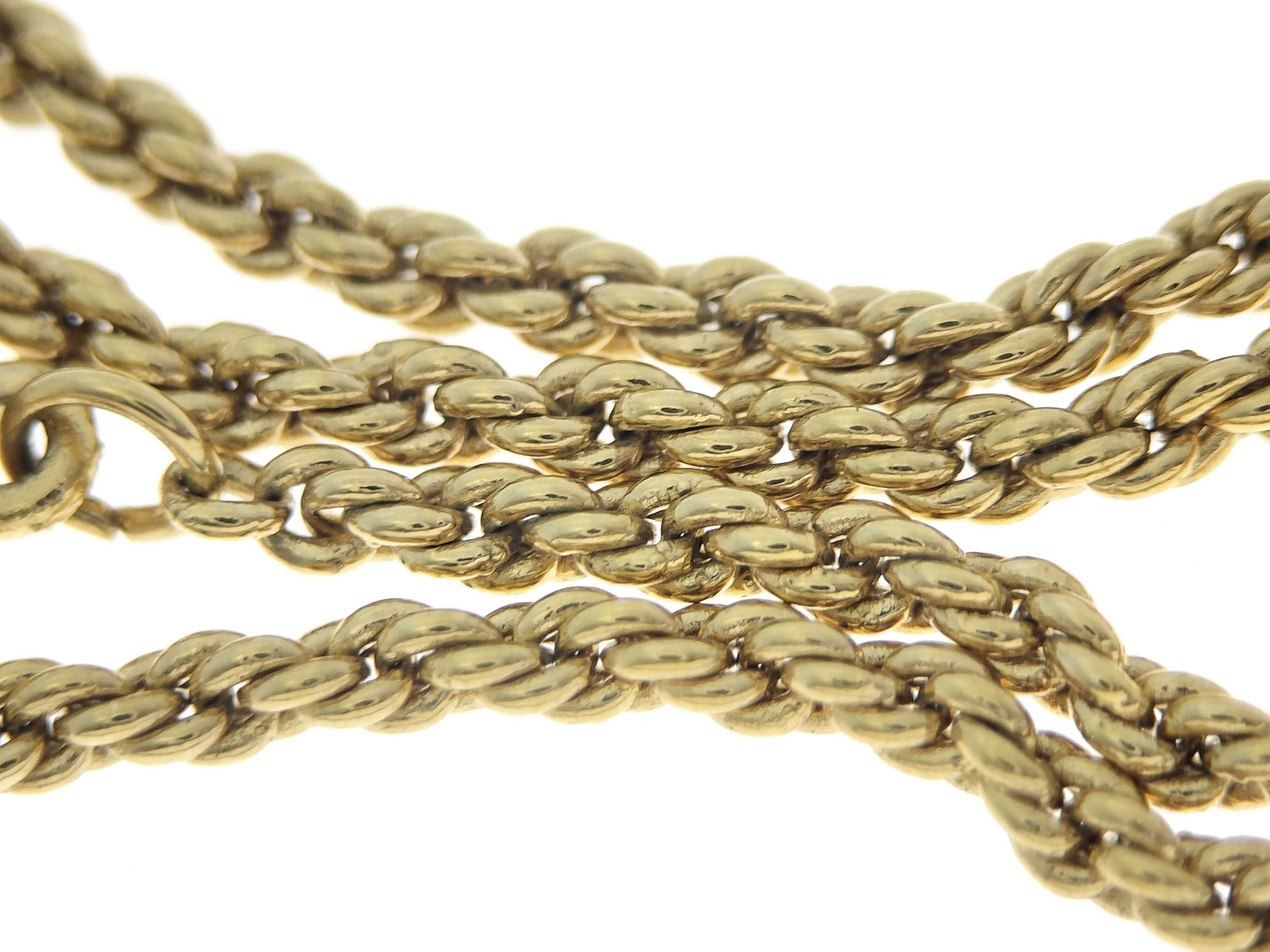 Rope Twist Gold Bracelet (Bracelet/Bangle) — view 9