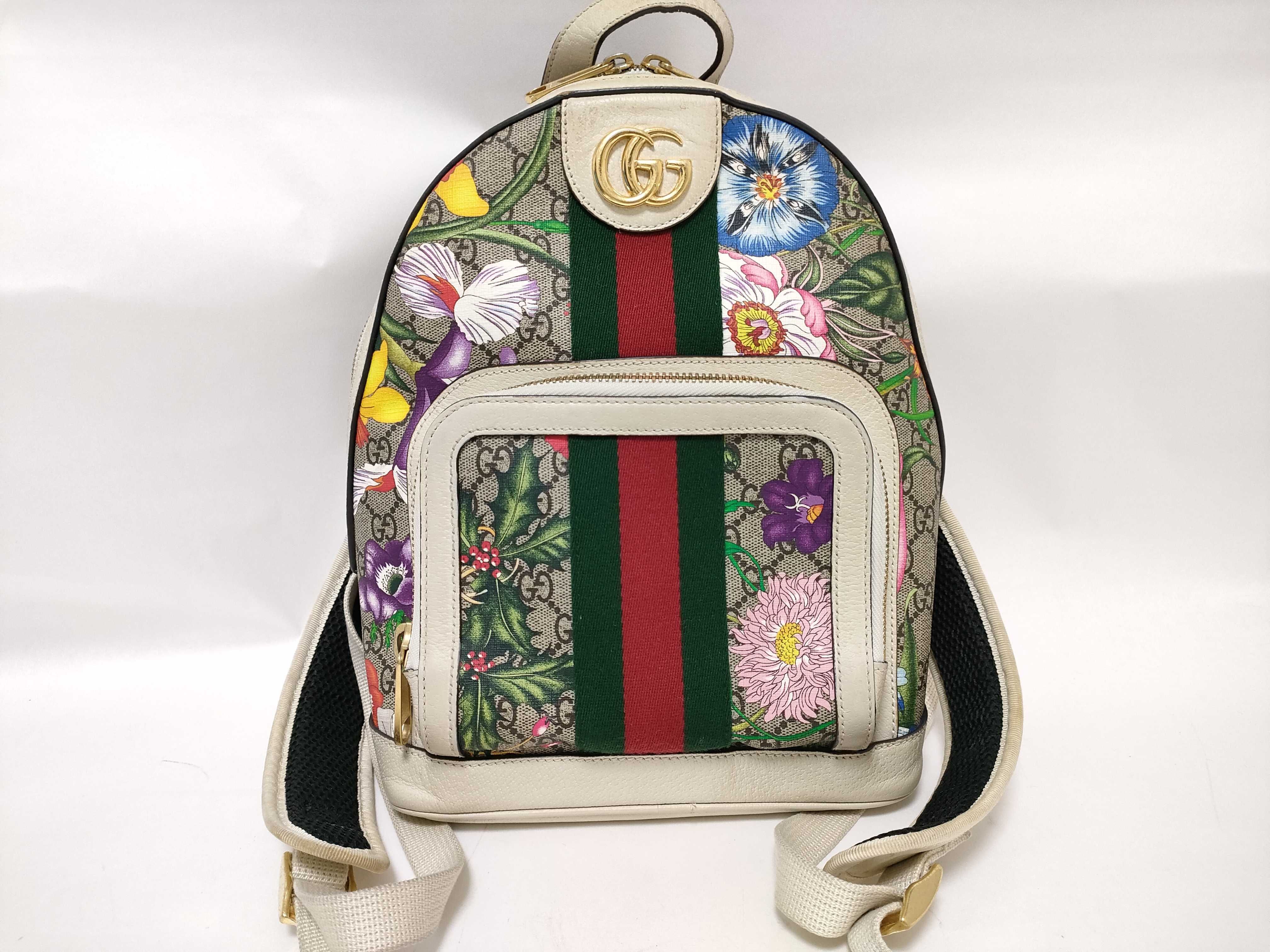 GG Supreme 547965 Ophidia Flora Multicolor Backpack Rucksack
