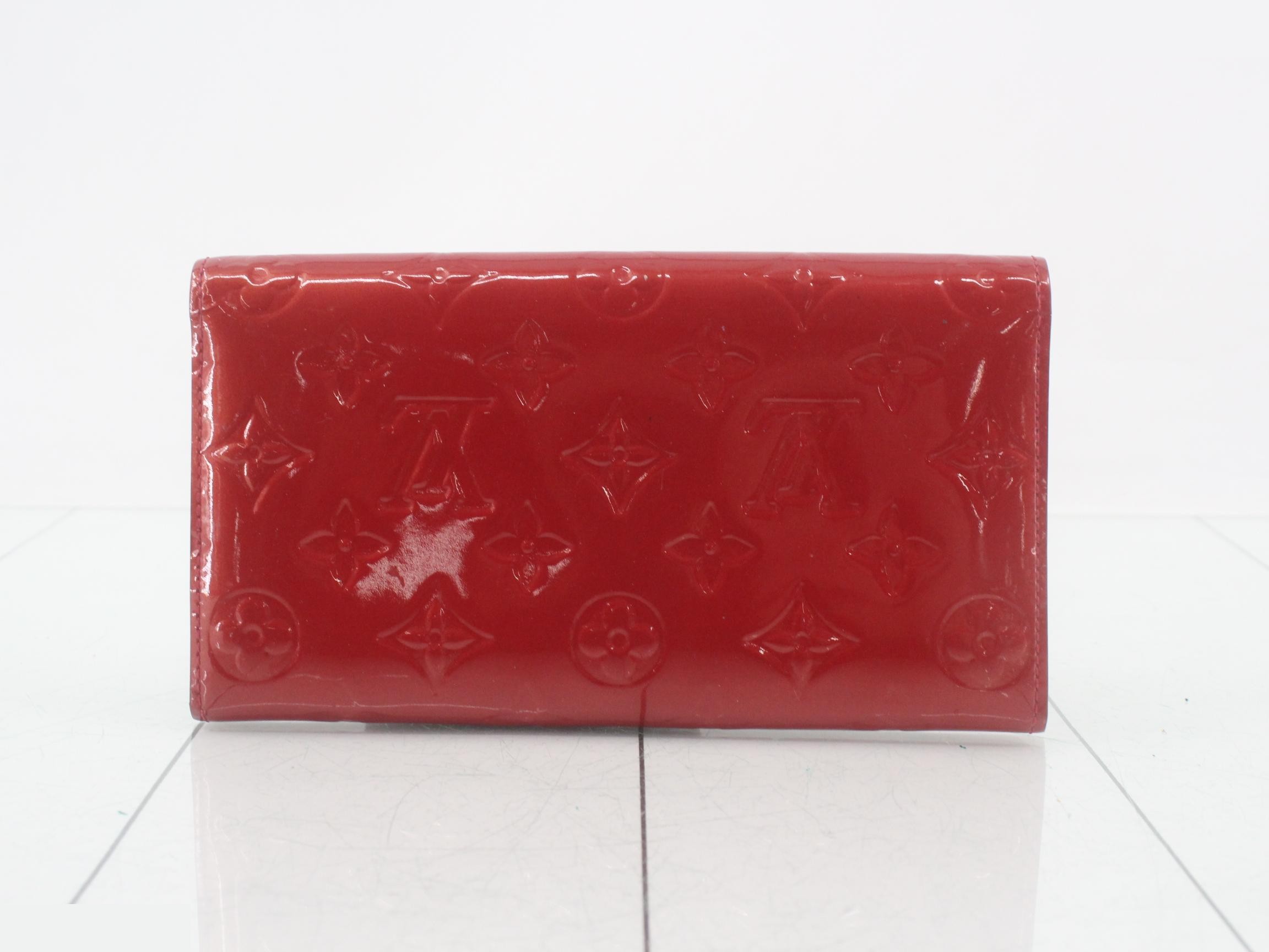 Vernis Portefeuille Sarah Pomme d'Amour Bi-fold Long Wallet — view 2