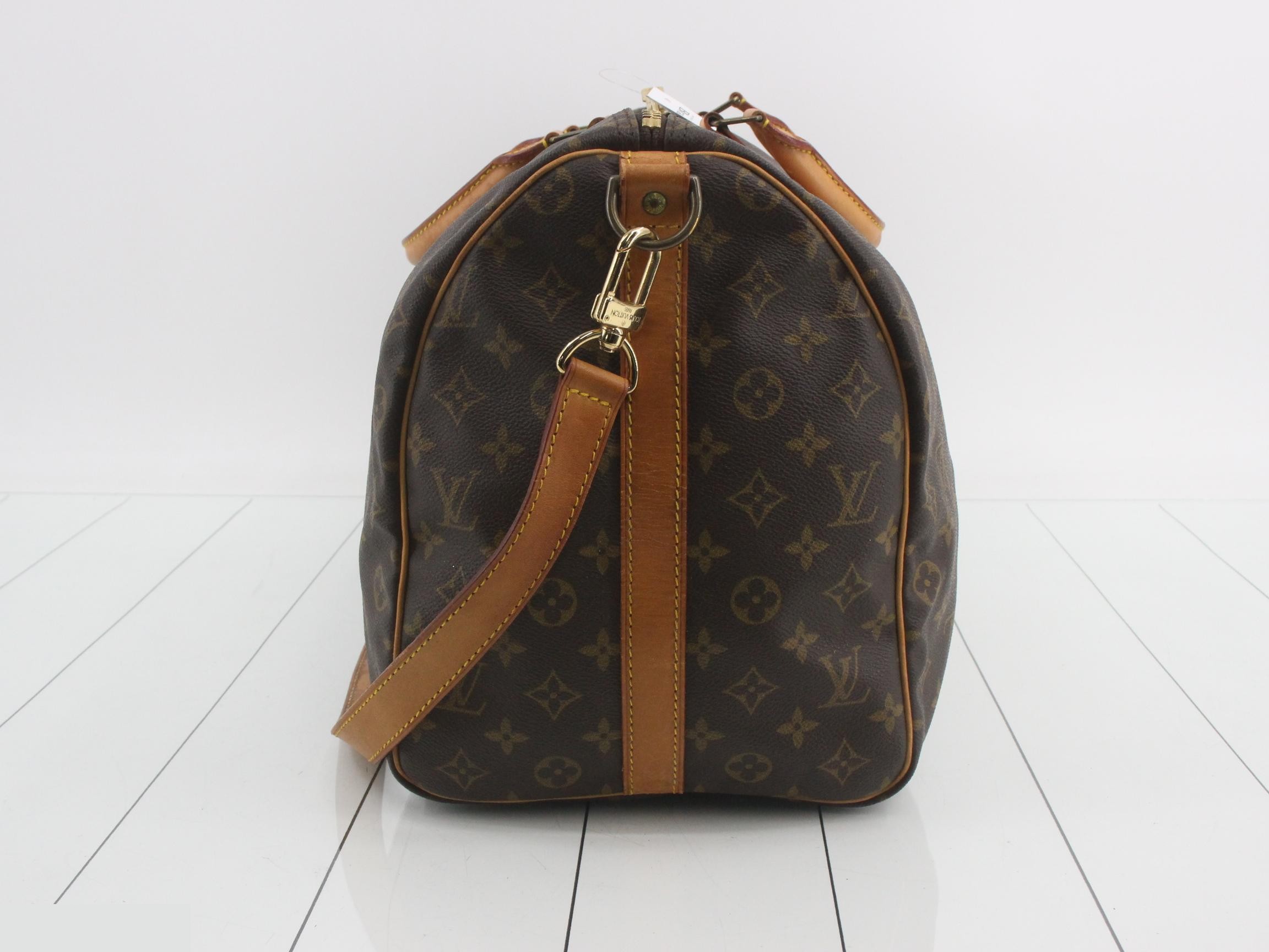 Keepall Bandoulière 50 with shoulder strap — view 3