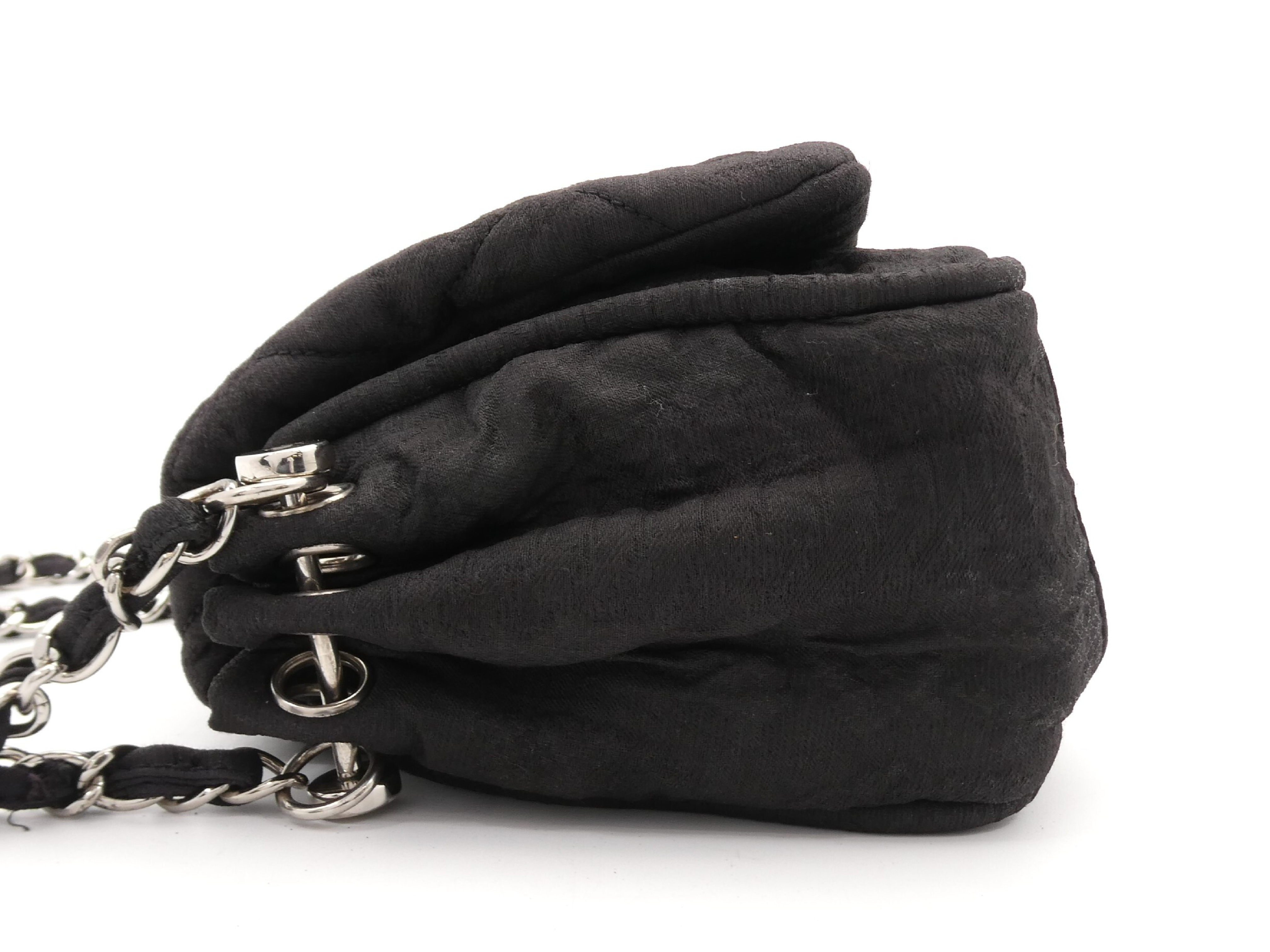 Matelassé Coco Mark Coated Canvas Chain Shoulder Bag — view 3