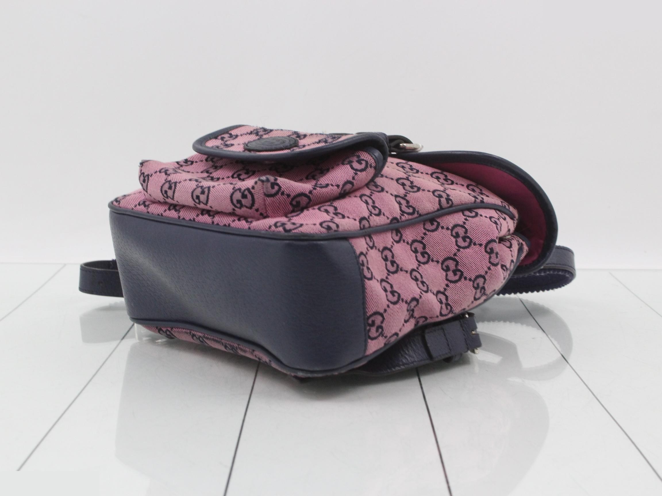GG Canvas Backpack — view 6