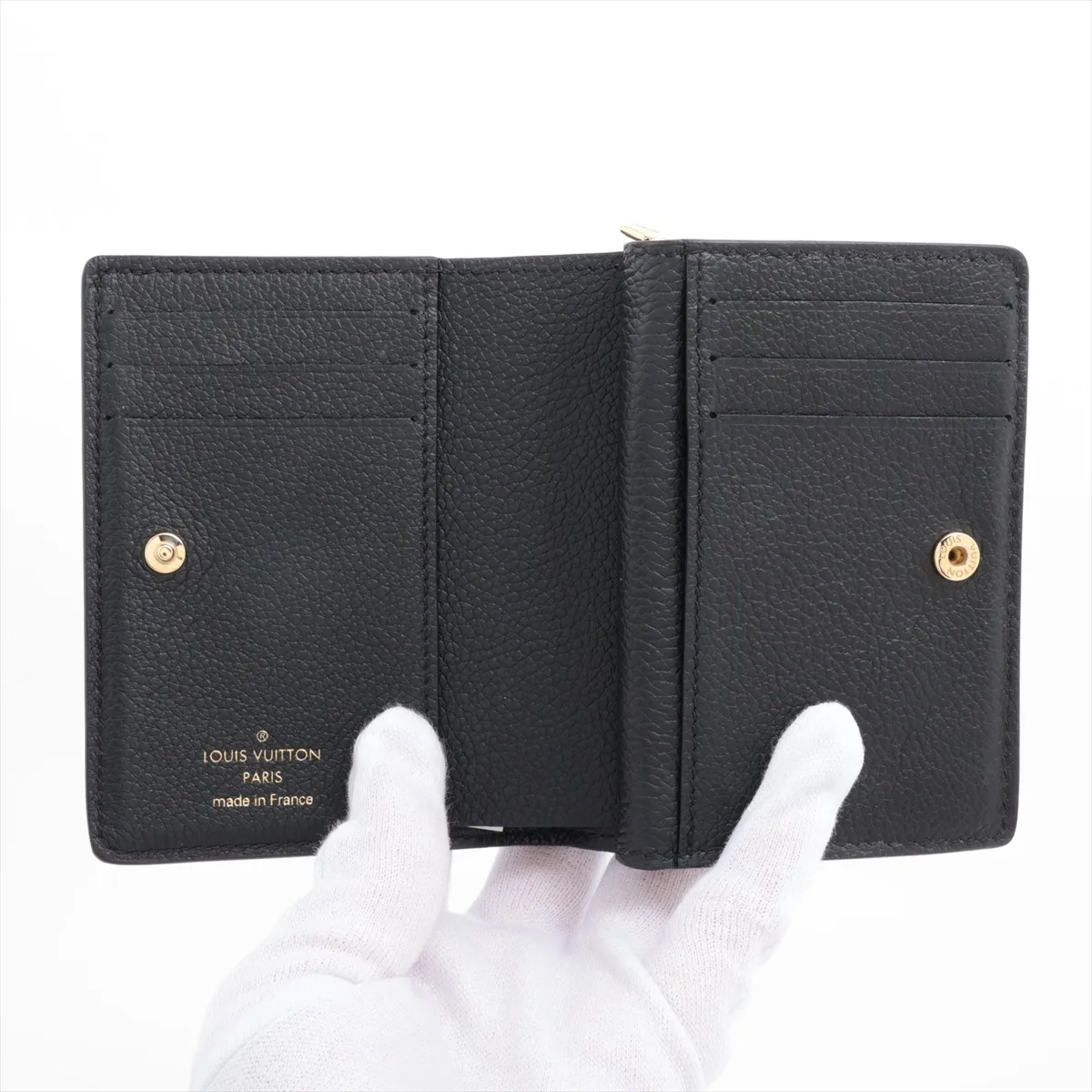 Monogram Empreinte Portefeuille Claire M80151 Noir Compact Wallet RFID Reactive — view 3