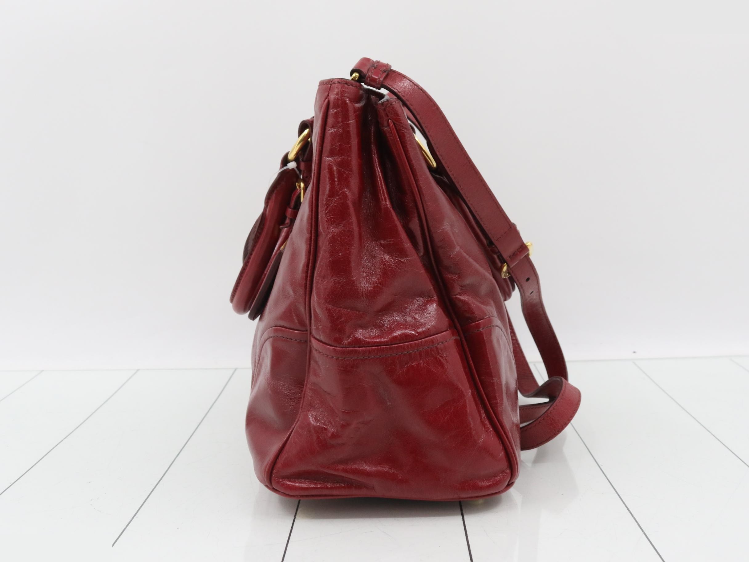 Vitello Shine Shoulder Bag — view 3
