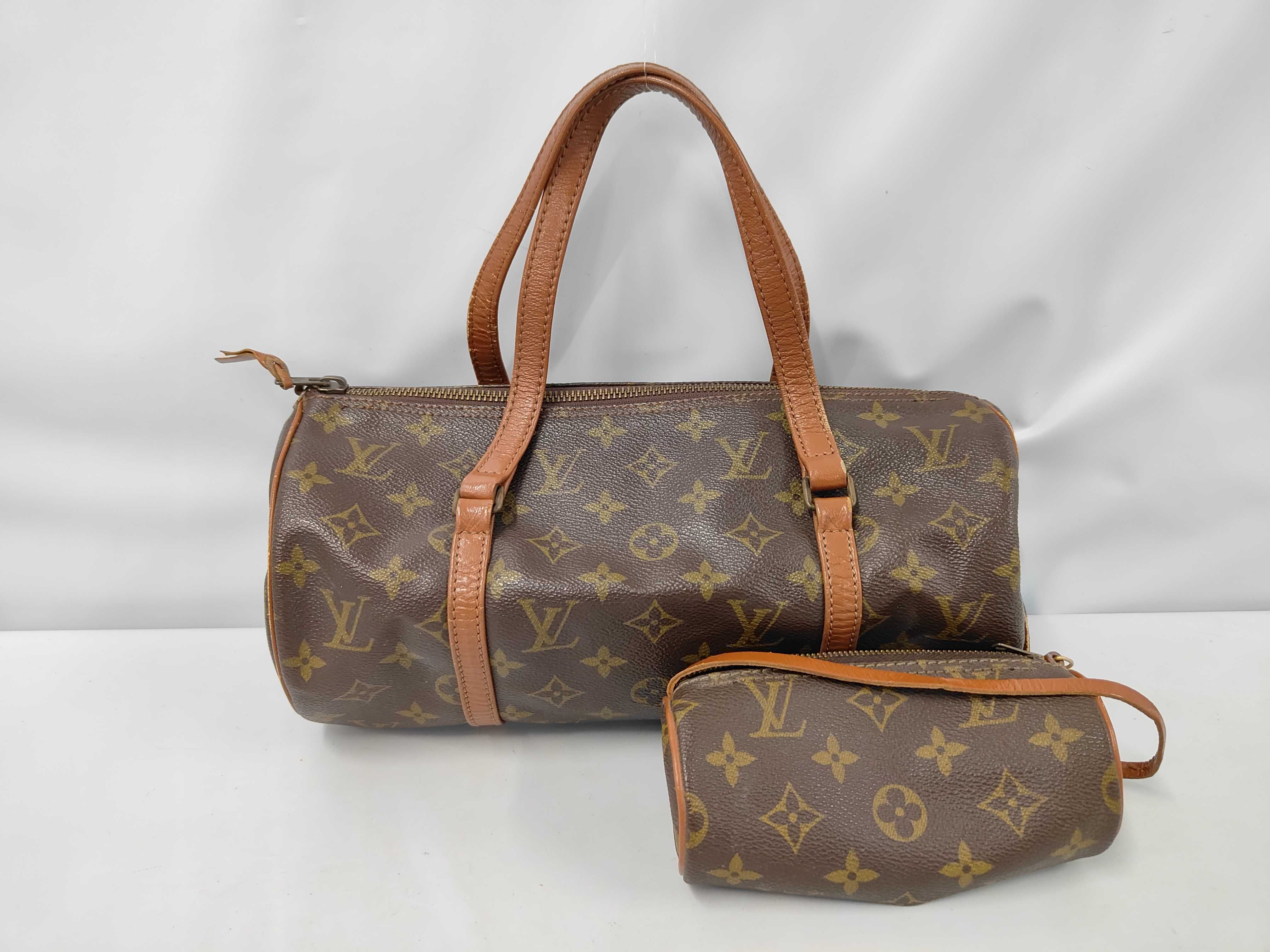 Monogram Papillon Tote Bag with Pouch M51365