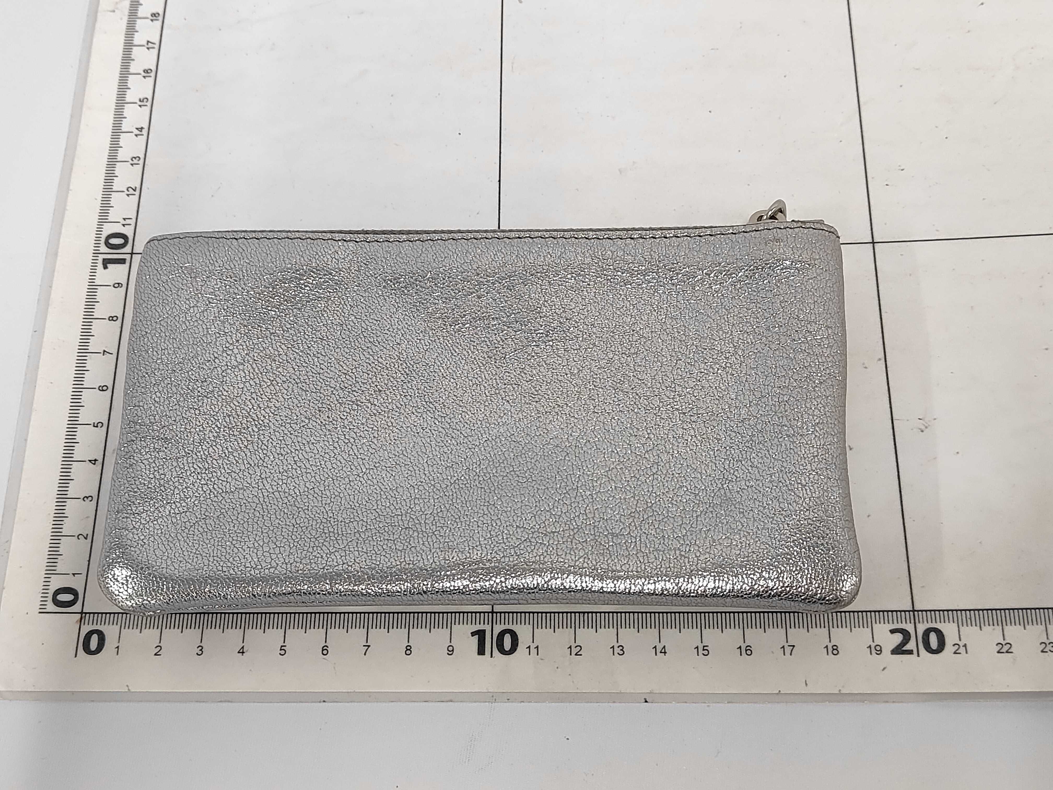 pouch with rhinestones and faux pearls, 5MB002 pouch — view 2