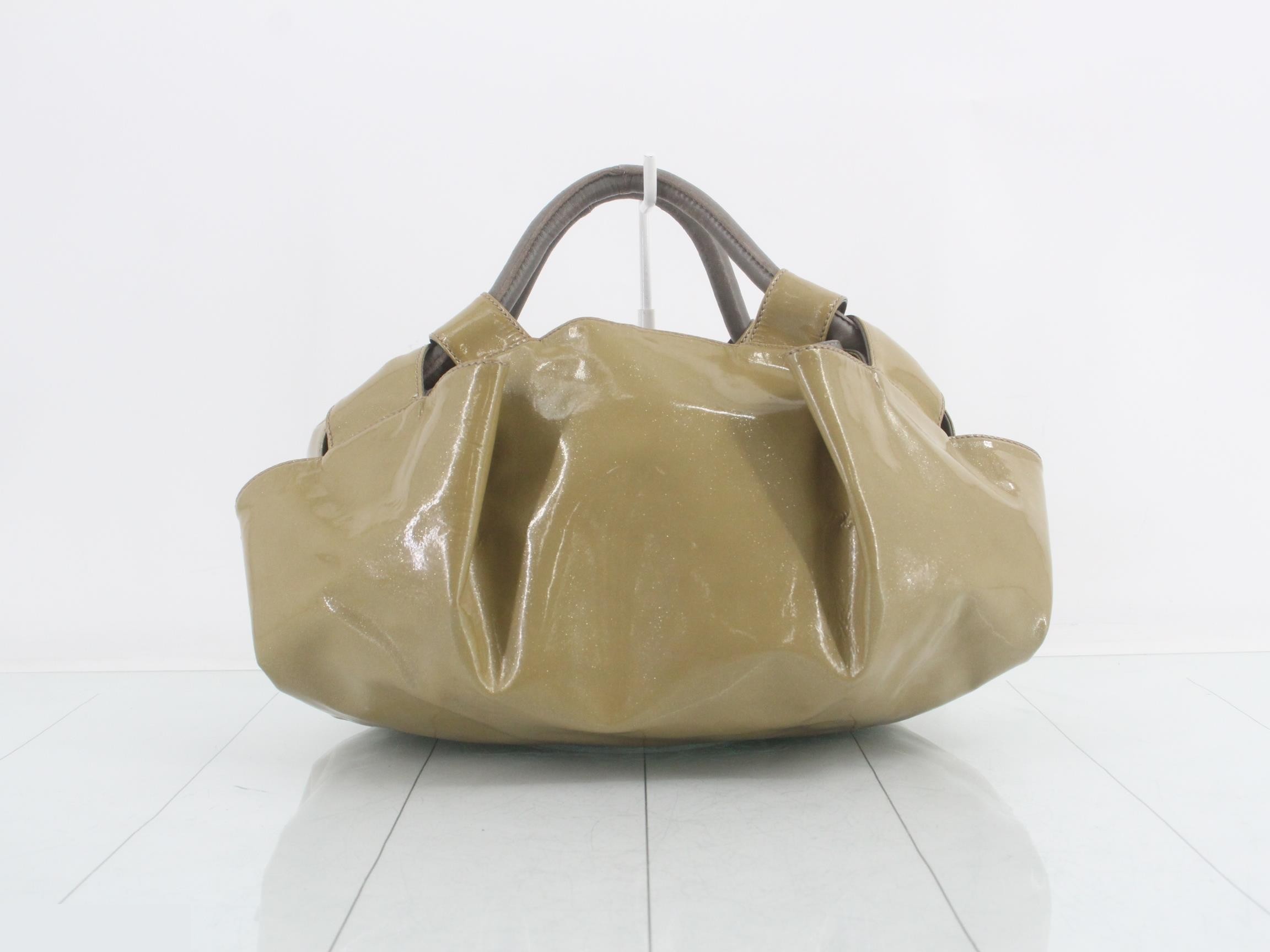nappaaire enamel handbag — view 2