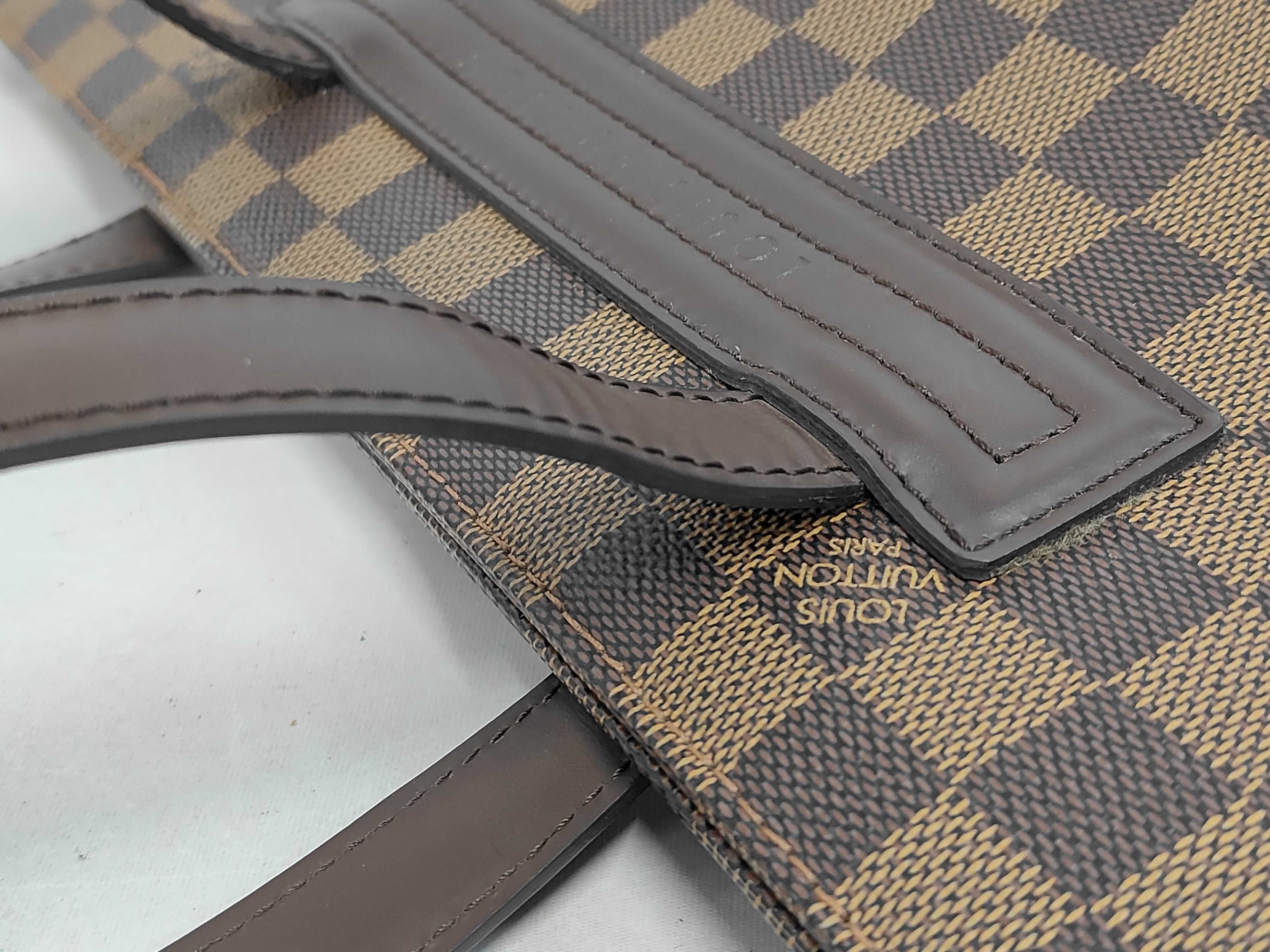 Damier Parioli PM N51123 AR1005 Brown Tote Bag — view 6