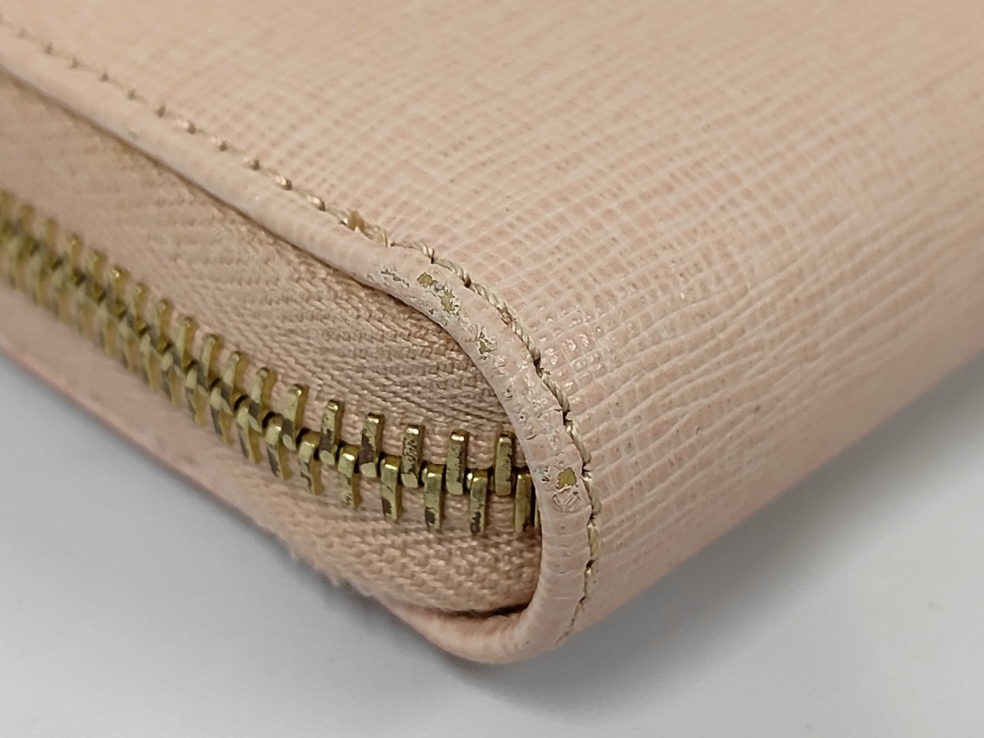 round long wallet, pink — view 3