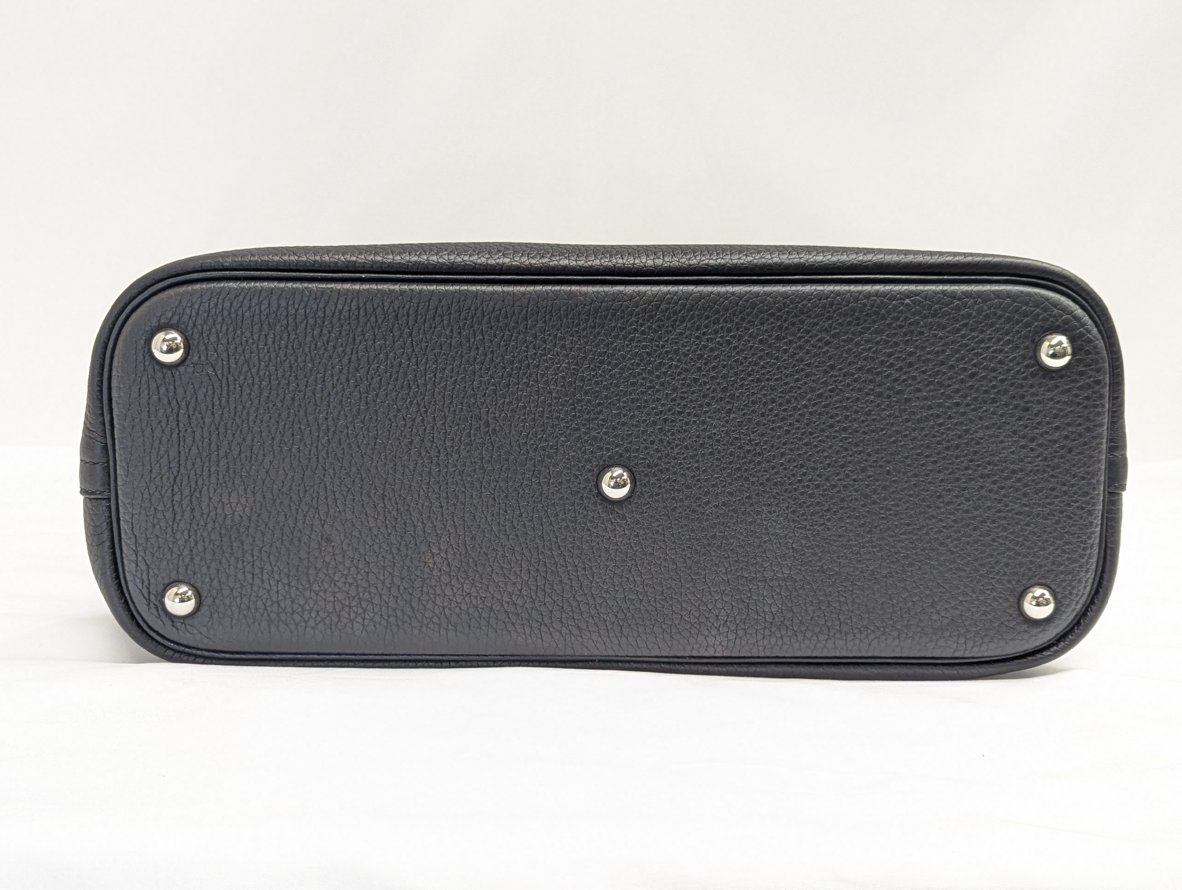 Bolide 31 Taurillon Clemence Noir Silver Hardware O Shoulder Bag — view 5