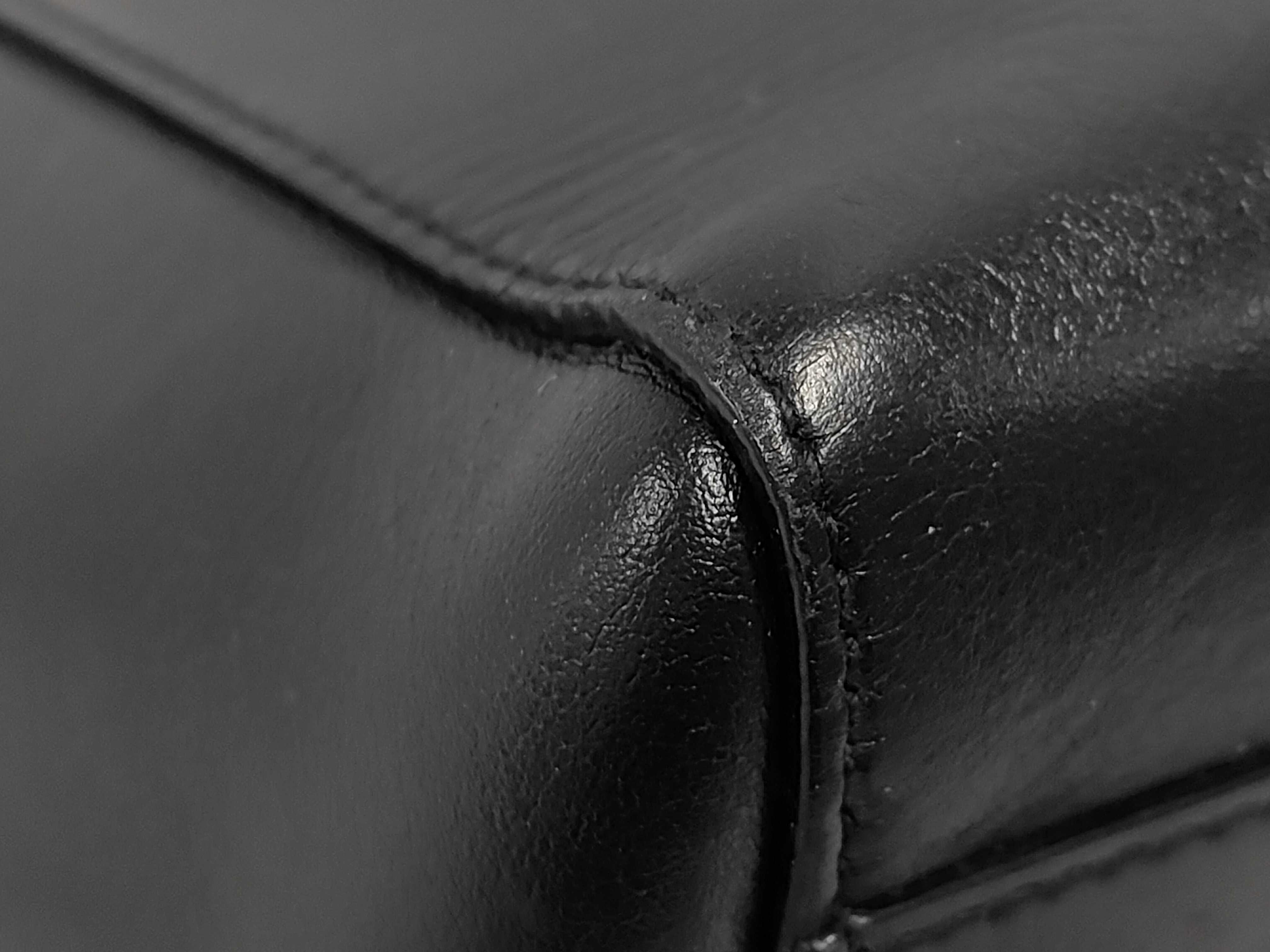 Everyday Leather Tote Bag Shoulder Bag Black Serial Tote Bag — view 3