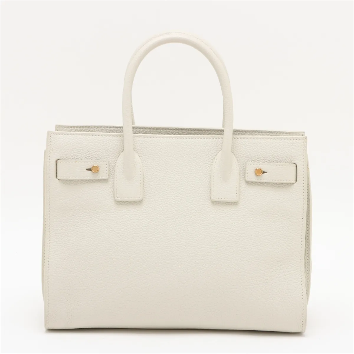 Sac de Jour Nano Leather 2WAY Handbag White 477477 — view 2
