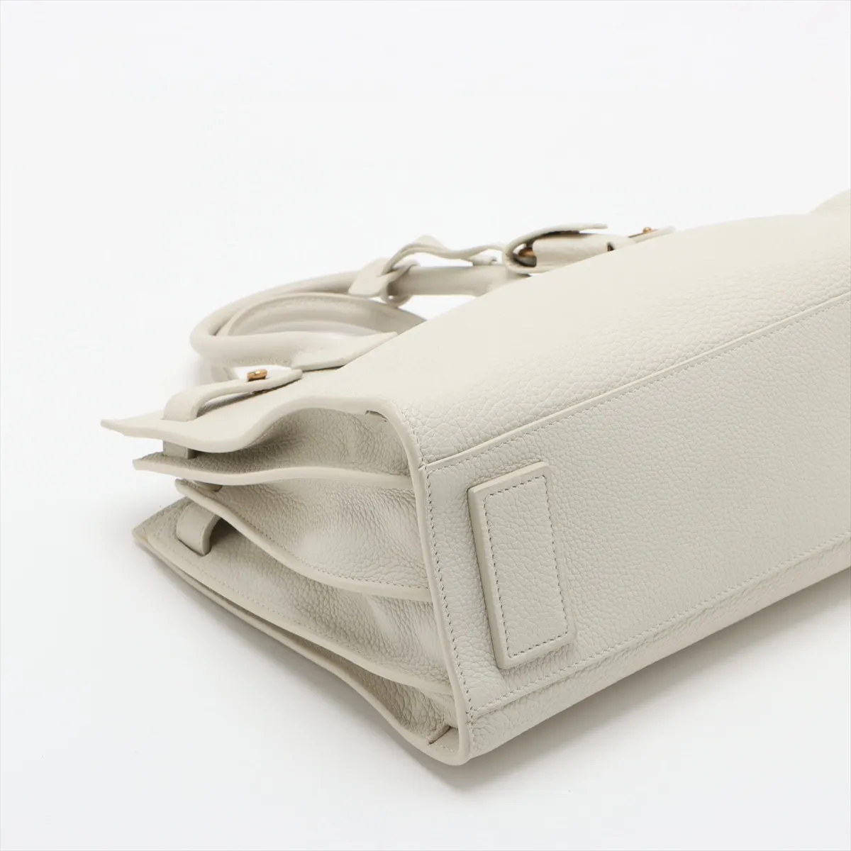 Sac de Jour Nano Leather 2WAY Handbag White 477477 — view 4
