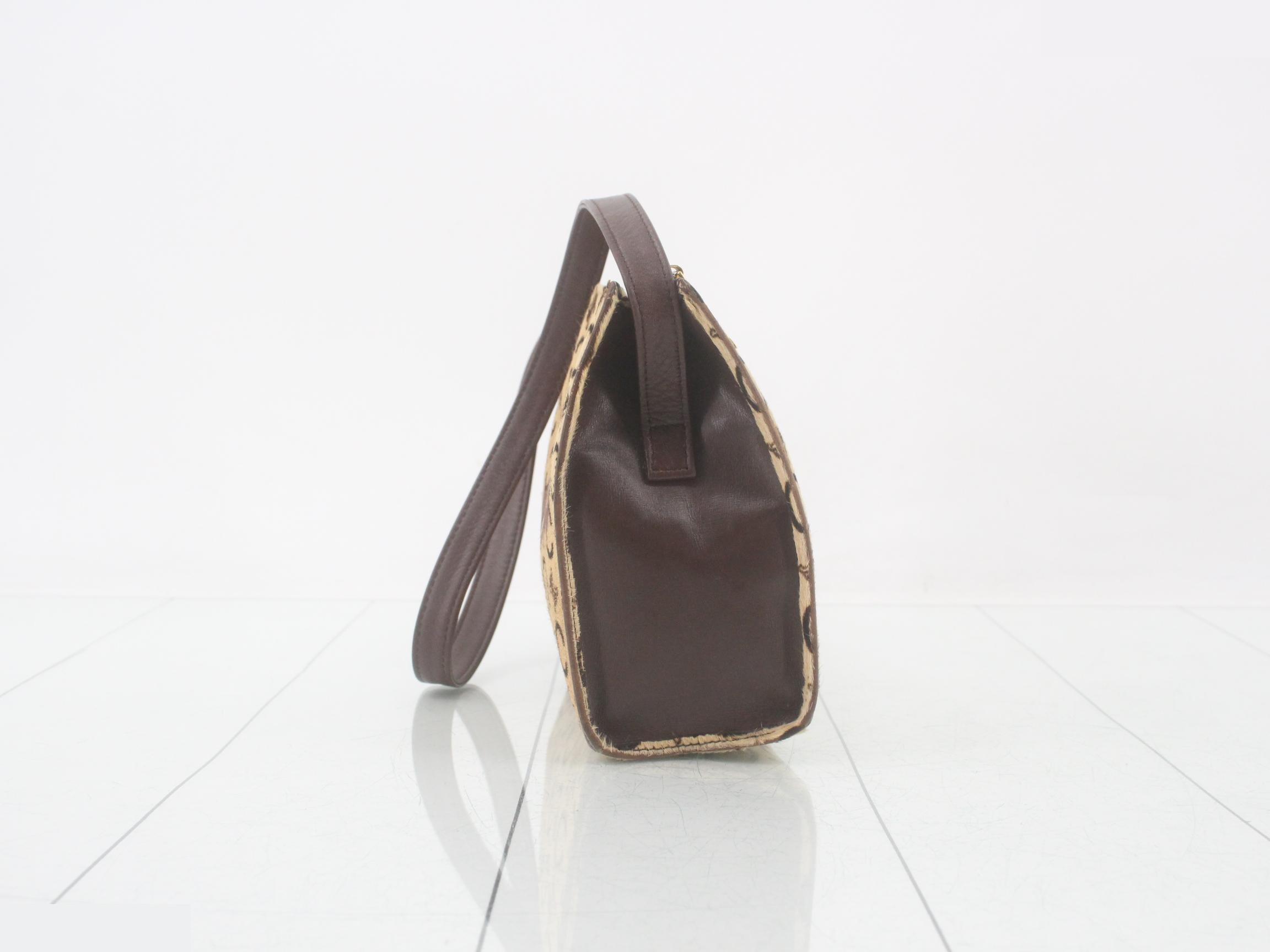 Calfskin C Macadam Shoulder Bag — view 4
