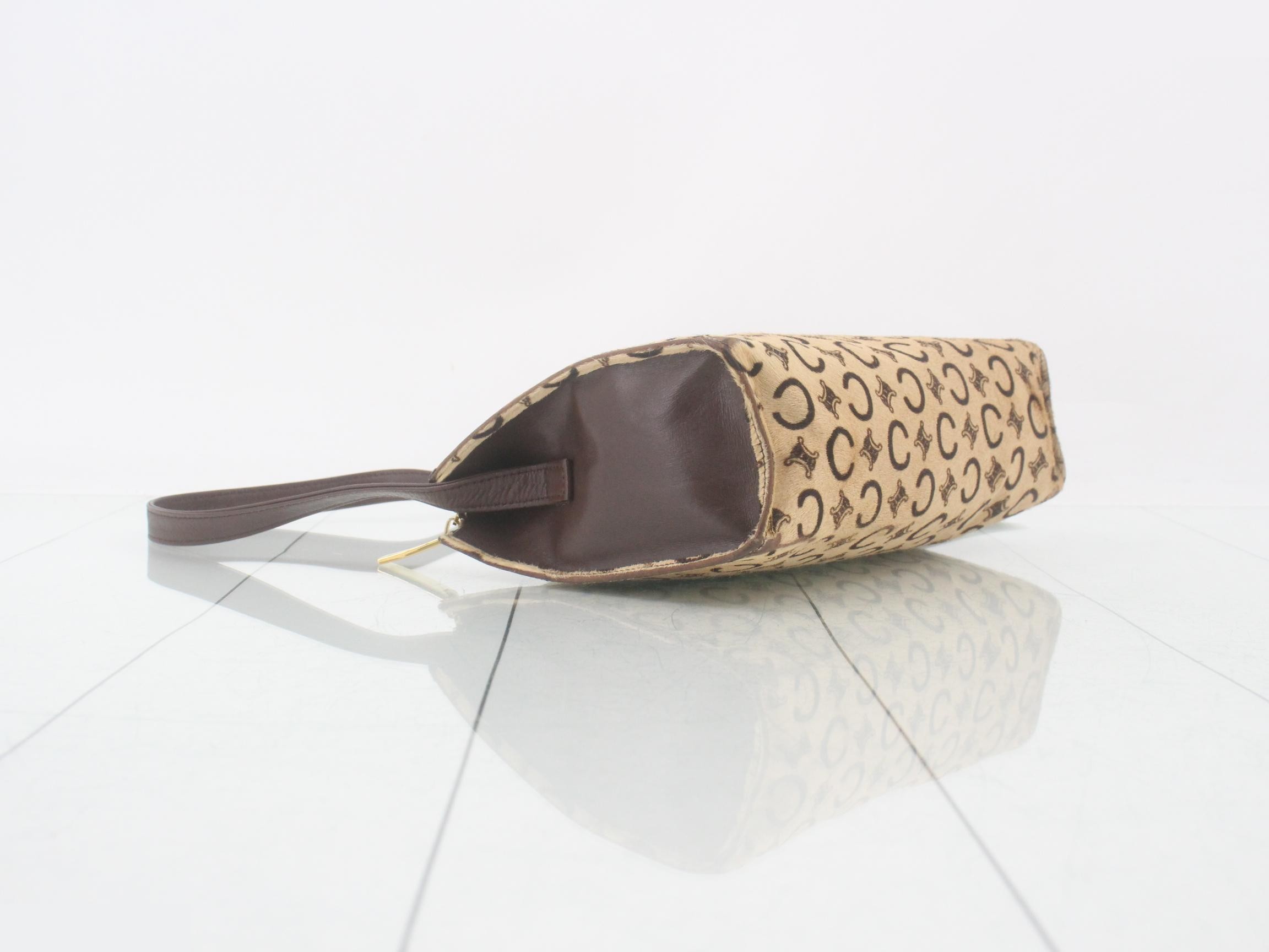 Calfskin C Macadam Shoulder Bag — view 5