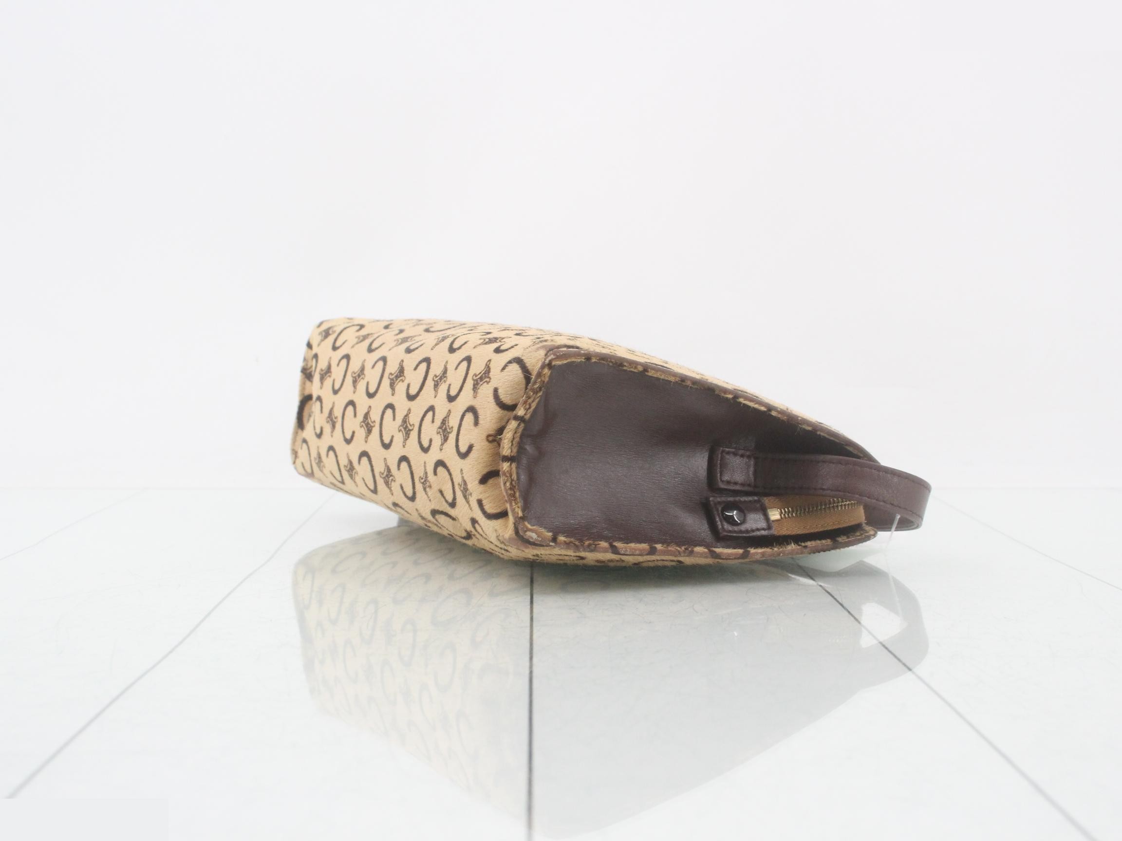 Calfskin C Macadam Shoulder Bag — view 6
