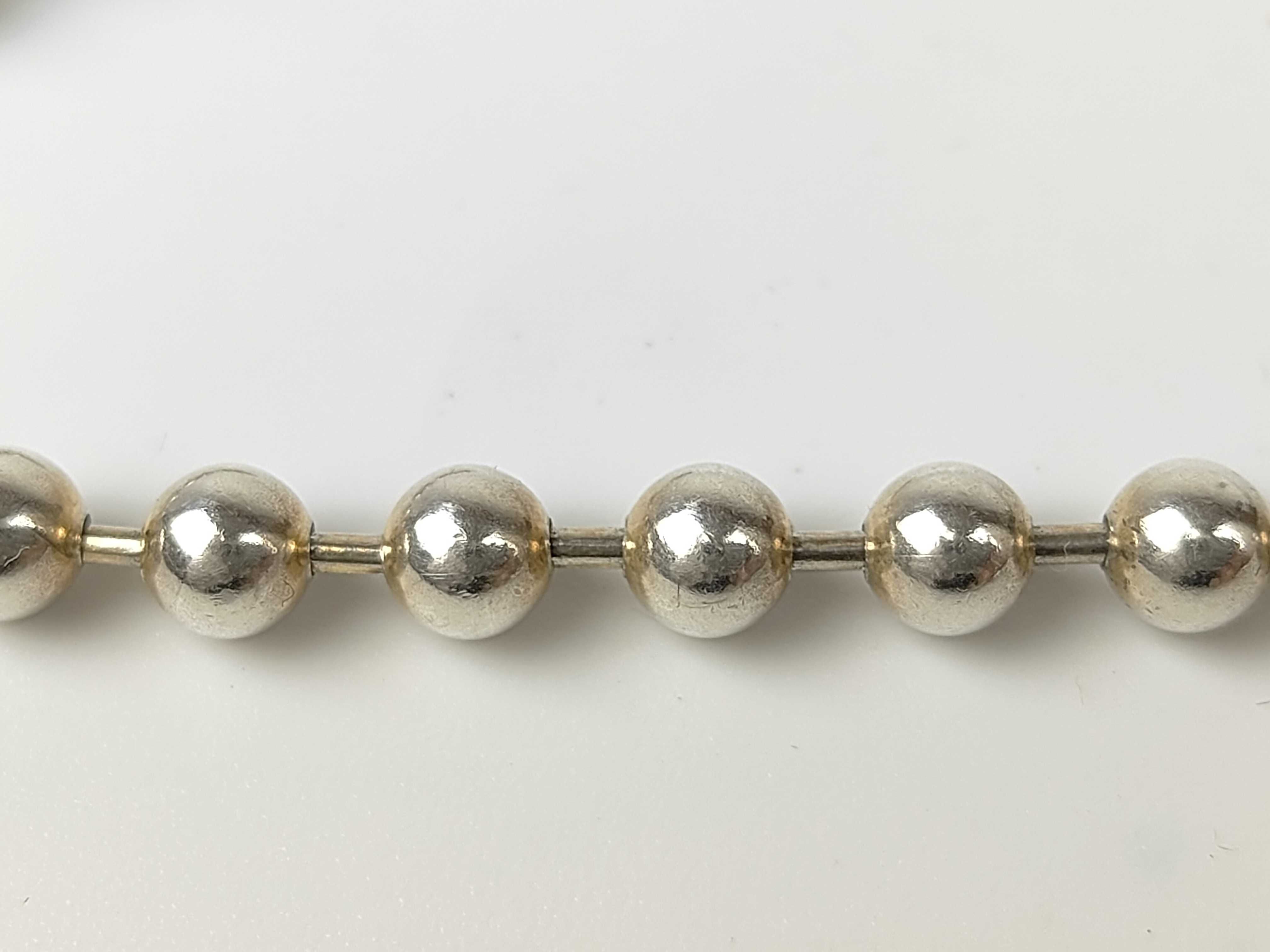 Ball Chain Bracelet/Bangle, 16.4g, SV925 — view 6